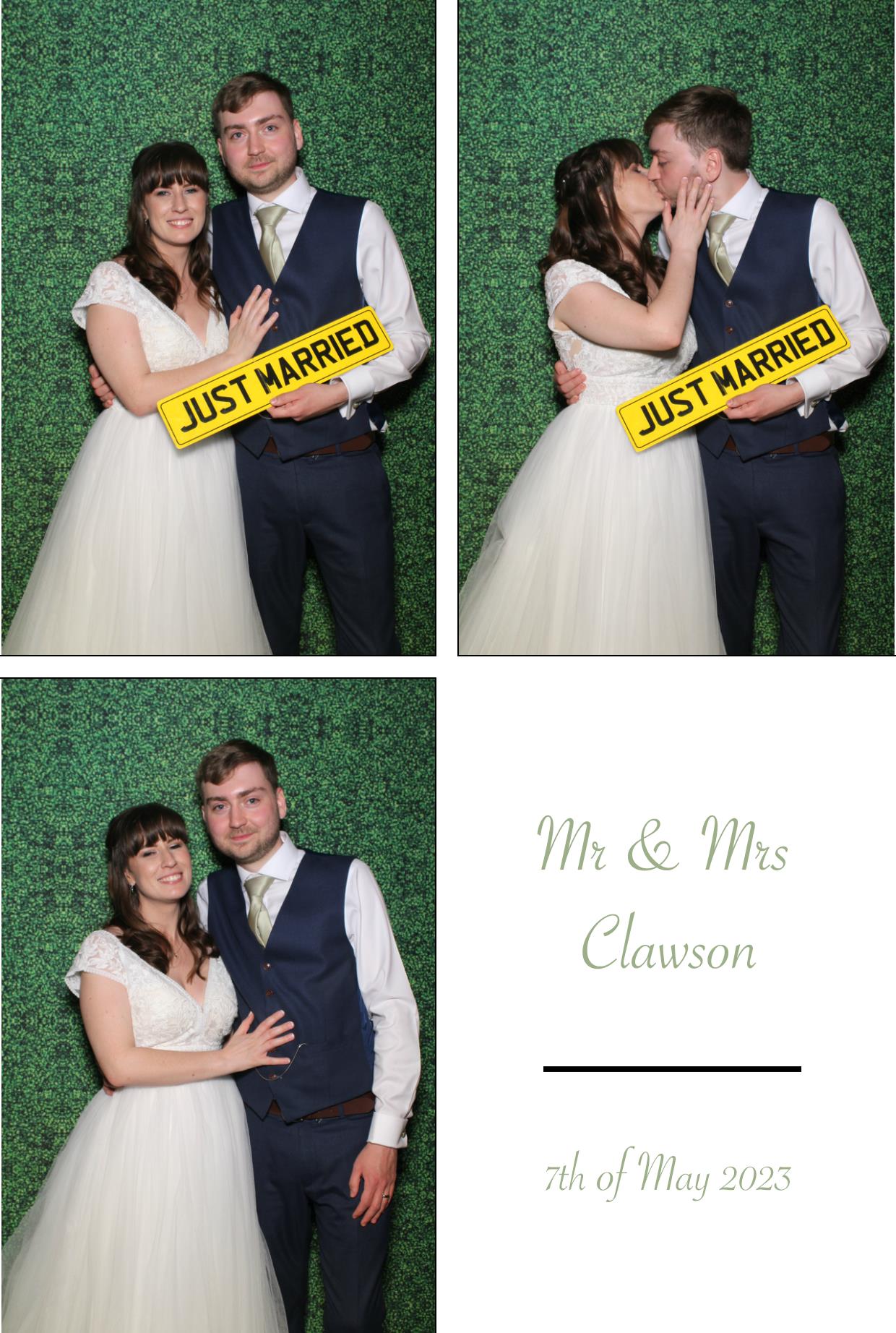 Mr & Mrs Clawson's Wedding | View more photos from the event at gallery.boothtube.co.uk/u/BoothtubeLtd/Mr-Mrs-Clawsons-Wedding