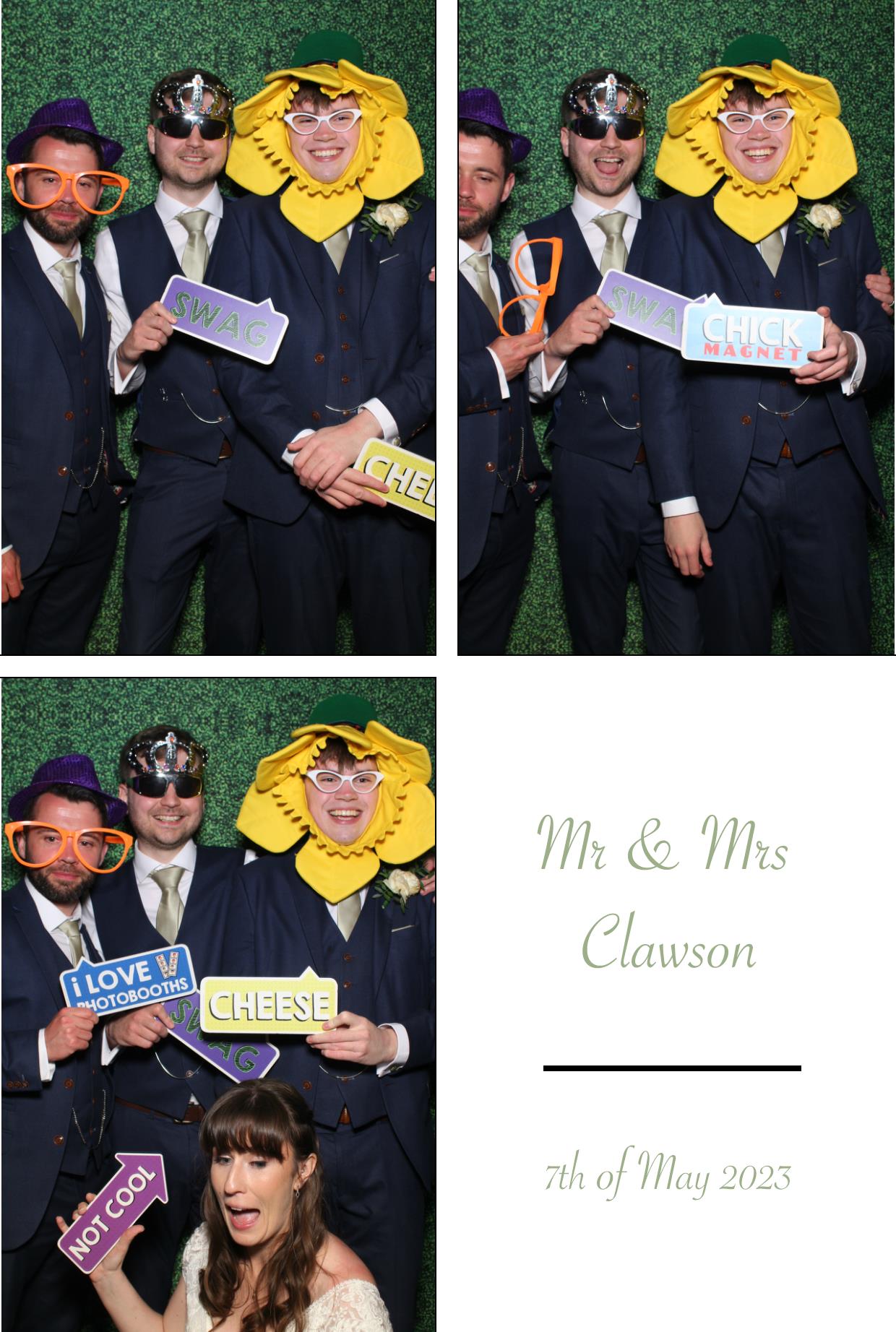 Mr & Mrs Clawson's Wedding | View more photos from the event at gallery.boothtube.co.uk/u/BoothtubeLtd/Mr-Mrs-Clawsons-Wedding