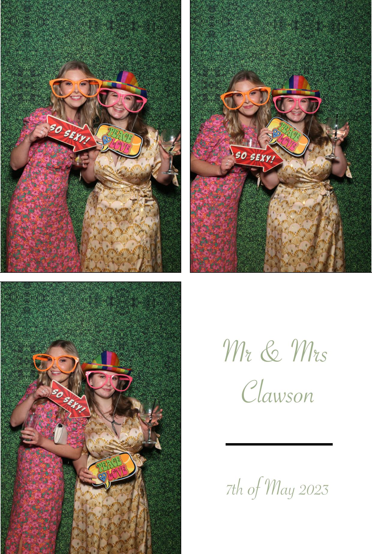 Mr & Mrs Clawson's Wedding | View more photos from the event at gallery.boothtube.co.uk/u/BoothtubeLtd/Mr-Mrs-Clawsons-Wedding