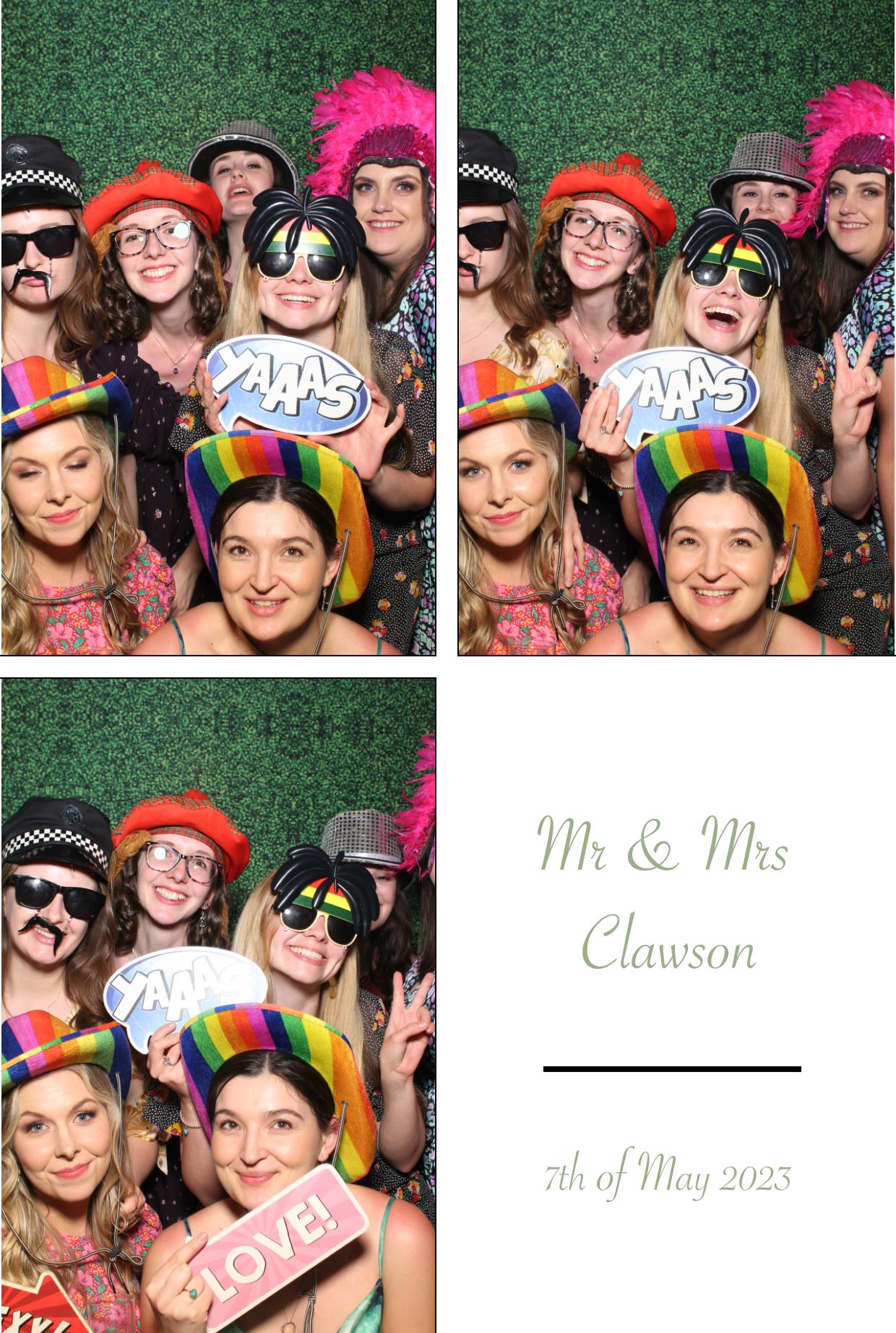 Mr & Mrs Clawson's Wedding | View more photos from the event at gallery.boothtube.co.uk/u/BoothtubeLtd/Mr-Mrs-Clawsons-Wedding