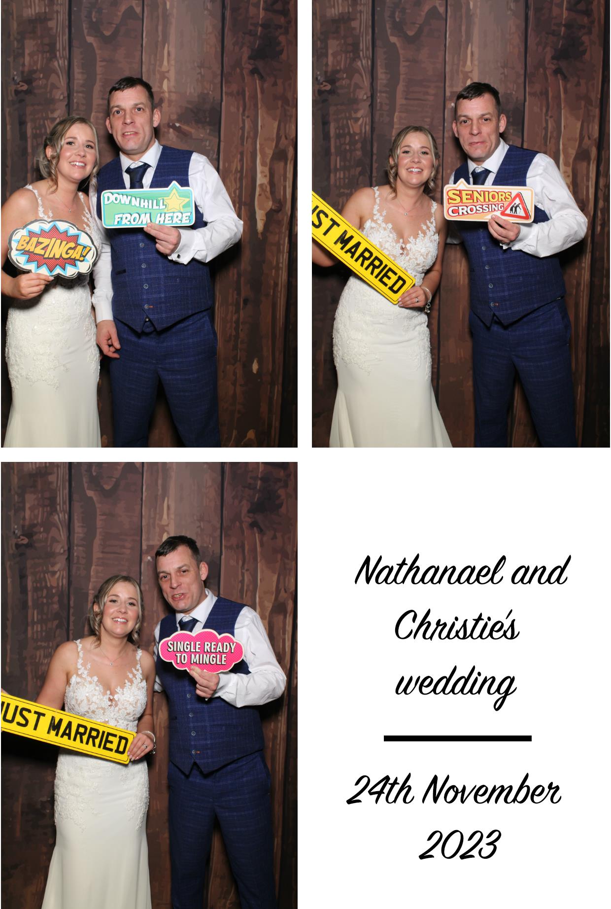 Nathanael & Christie's Wedding | View more photos from the event at gallery.boothtube.co.uk/u/BoothtubeLtd/Nathanael-Christies-Wedding