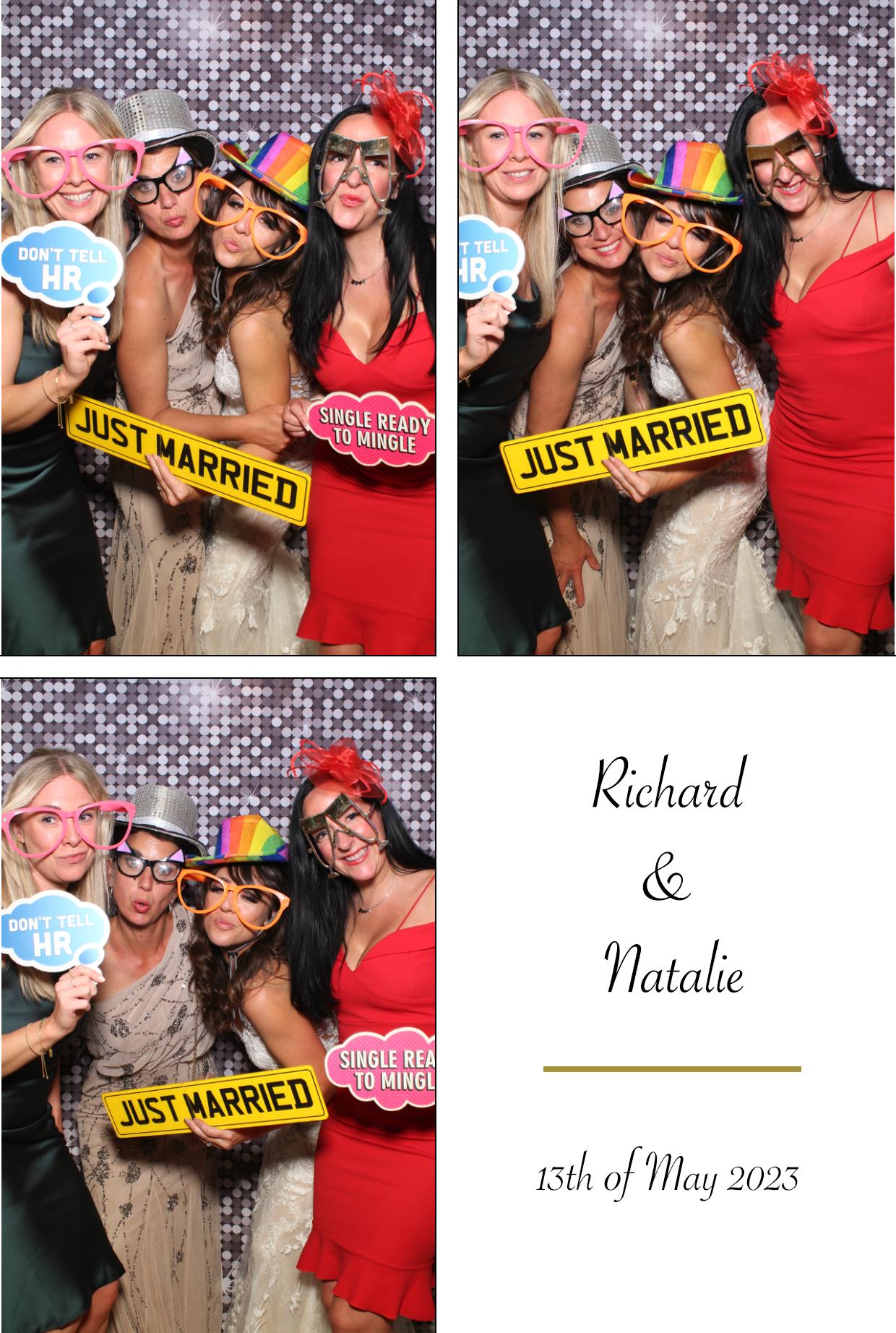 Richard & Natalie's Wedding | View more photos from the event at gallery.boothtube.co.uk/u/BoothtubeLtd/Richard-Natalies-Wedding