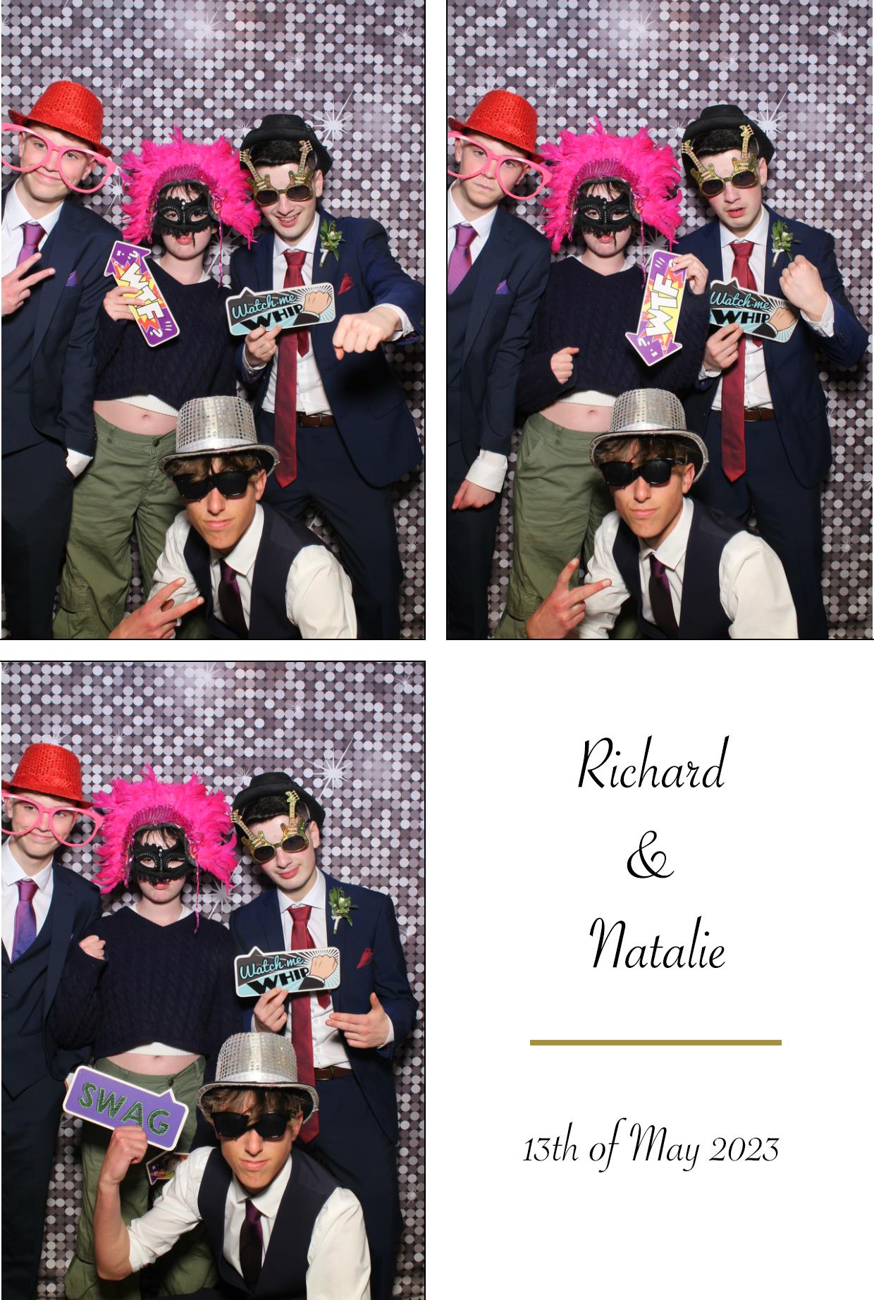 Richard & Natalie's Wedding | View more photos from the event at gallery.boothtube.co.uk/u/BoothtubeLtd/Richard-Natalies-Wedding