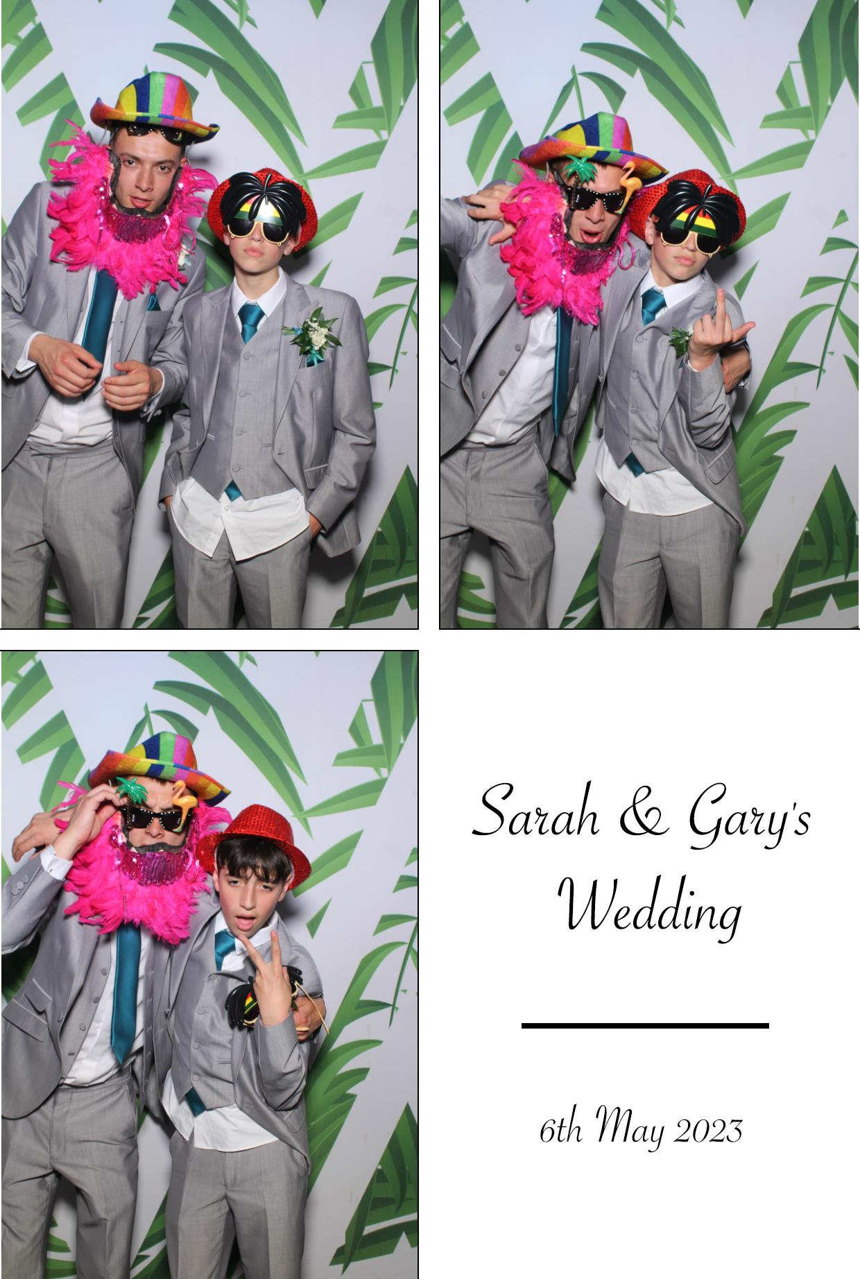 Sarah & Gary's Wedding | View more photos from the event at gallery.boothtube.co.uk/u/BoothtubeLtd/Sarah-Garys-Wedding