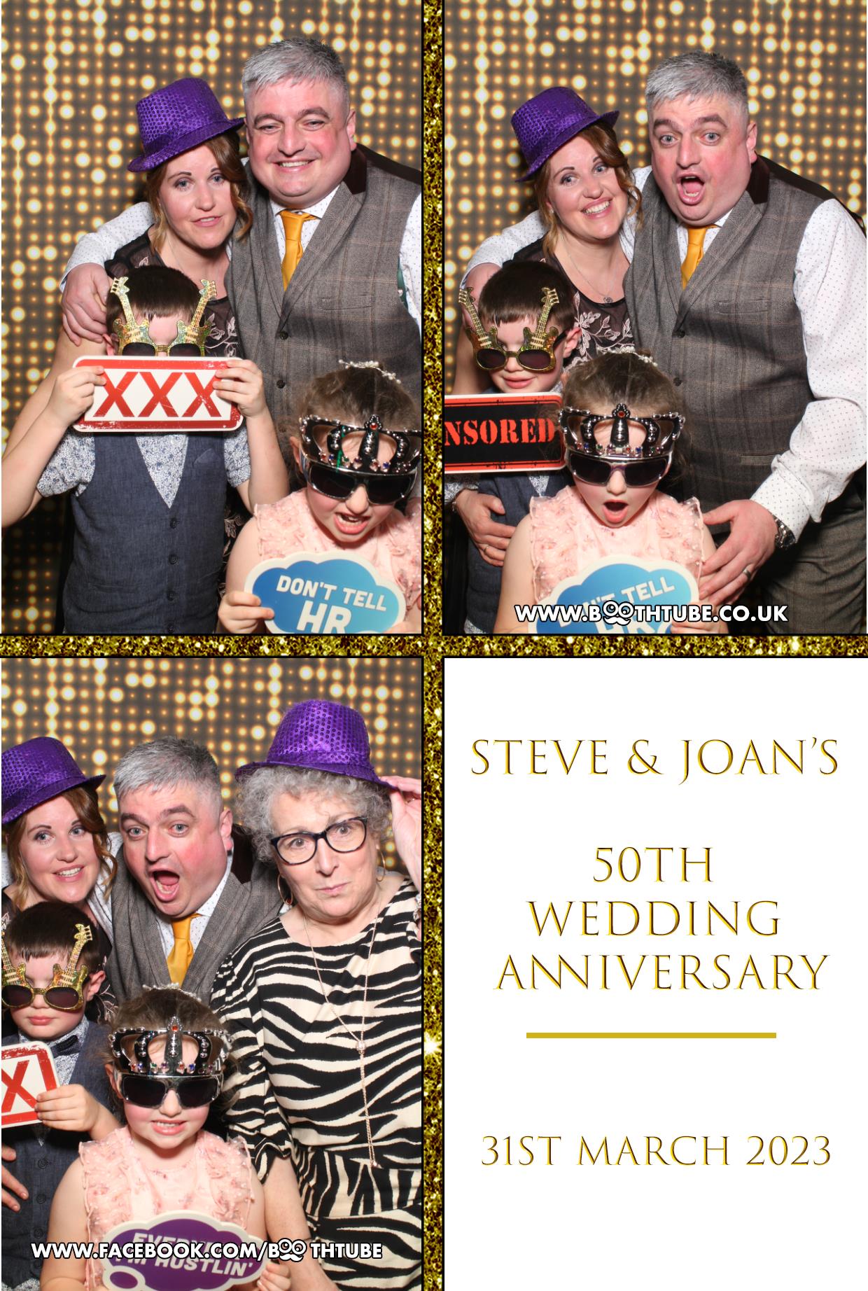 Steve & Joan's 50th Wedding Anniversary | View more photos from the event at gallery.boothtube.co.uk/u/BoothtubeLtd/Steve-Joans-50th-Wedding-Anniversary