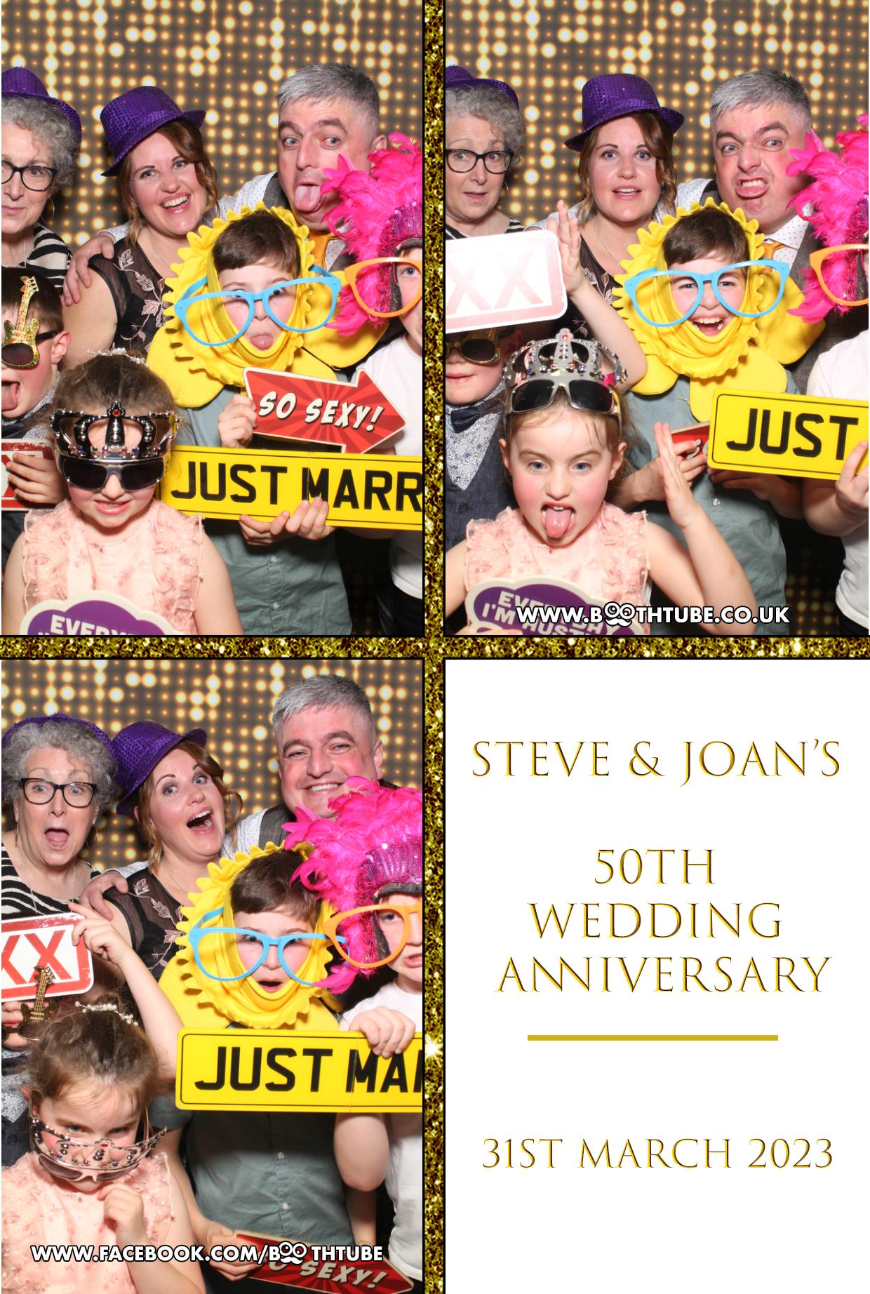 Steve & Joan's 50th Wedding Anniversary | View more photos from the event at gallery.boothtube.co.uk/u/BoothtubeLtd/Steve-Joans-50th-Wedding-Anniversary