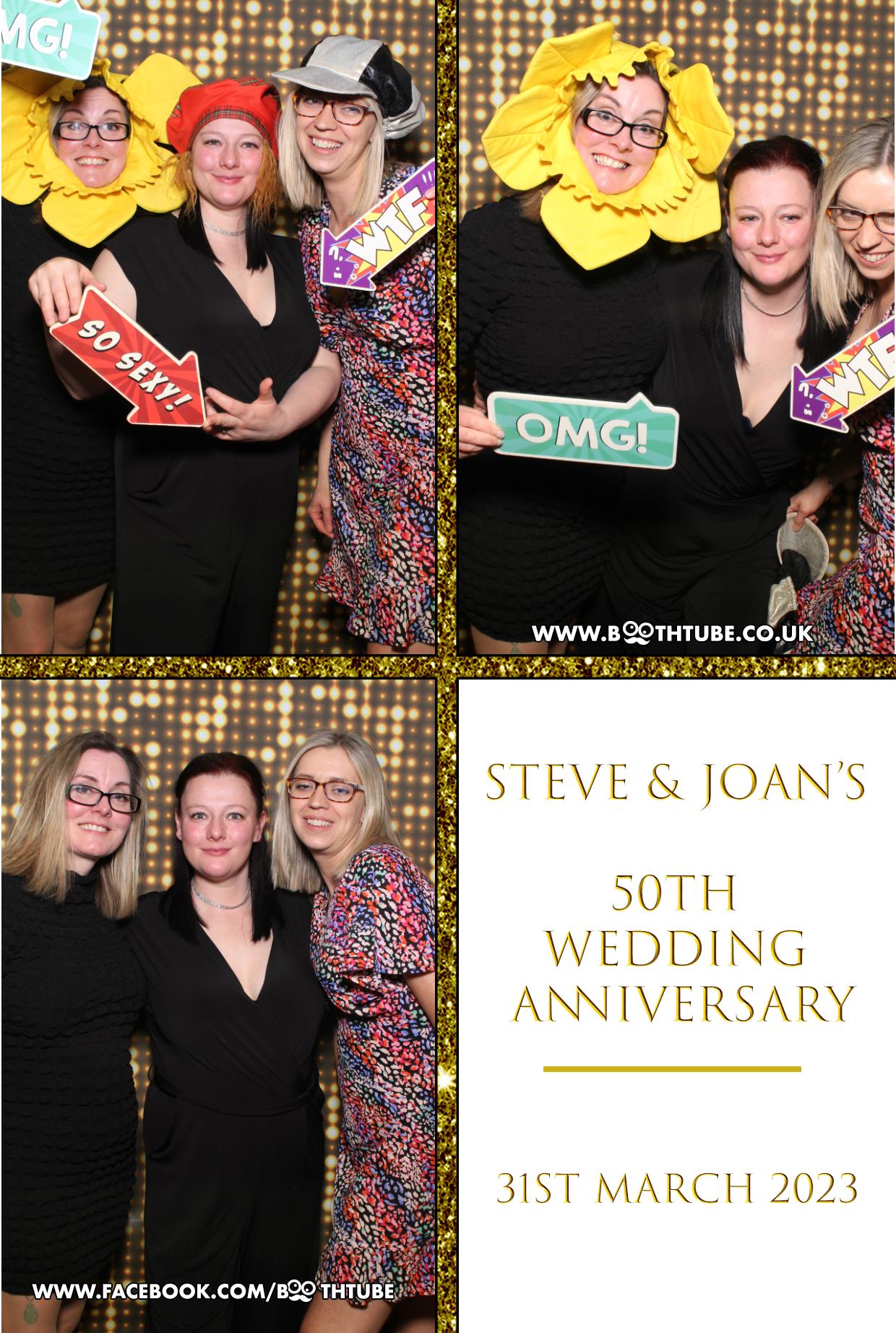 Steve & Joan's 50th Wedding Anniversary | View more photos from the event at gallery.boothtube.co.uk/u/BoothtubeLtd/Steve-Joans-50th-Wedding-Anniversary
