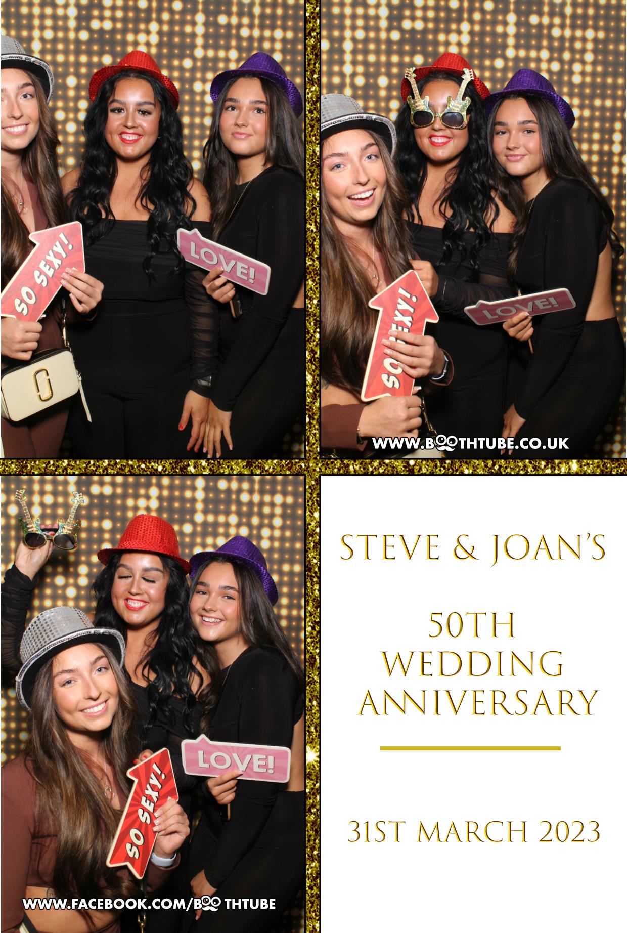 Steve & Joan's 50th Wedding Anniversary | View more photos from the event at gallery.boothtube.co.uk/u/BoothtubeLtd/Steve-Joans-50th-Wedding-Anniversary