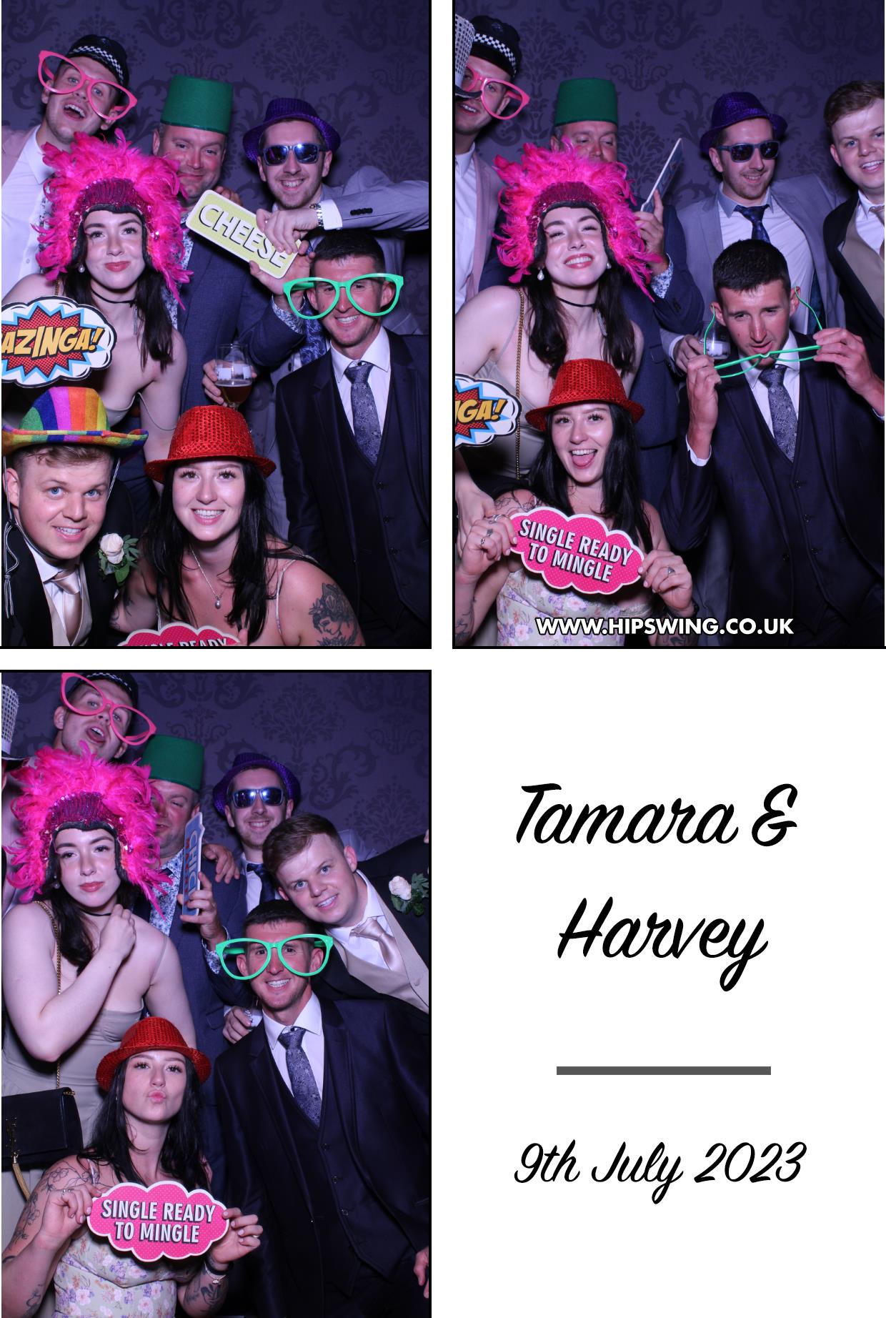 Tamara & Harvey's Wedding | View more photos from the event at gallery.boothtube.co.uk/u/BoothtubeLtd/Tamara-Harveys-Wedding