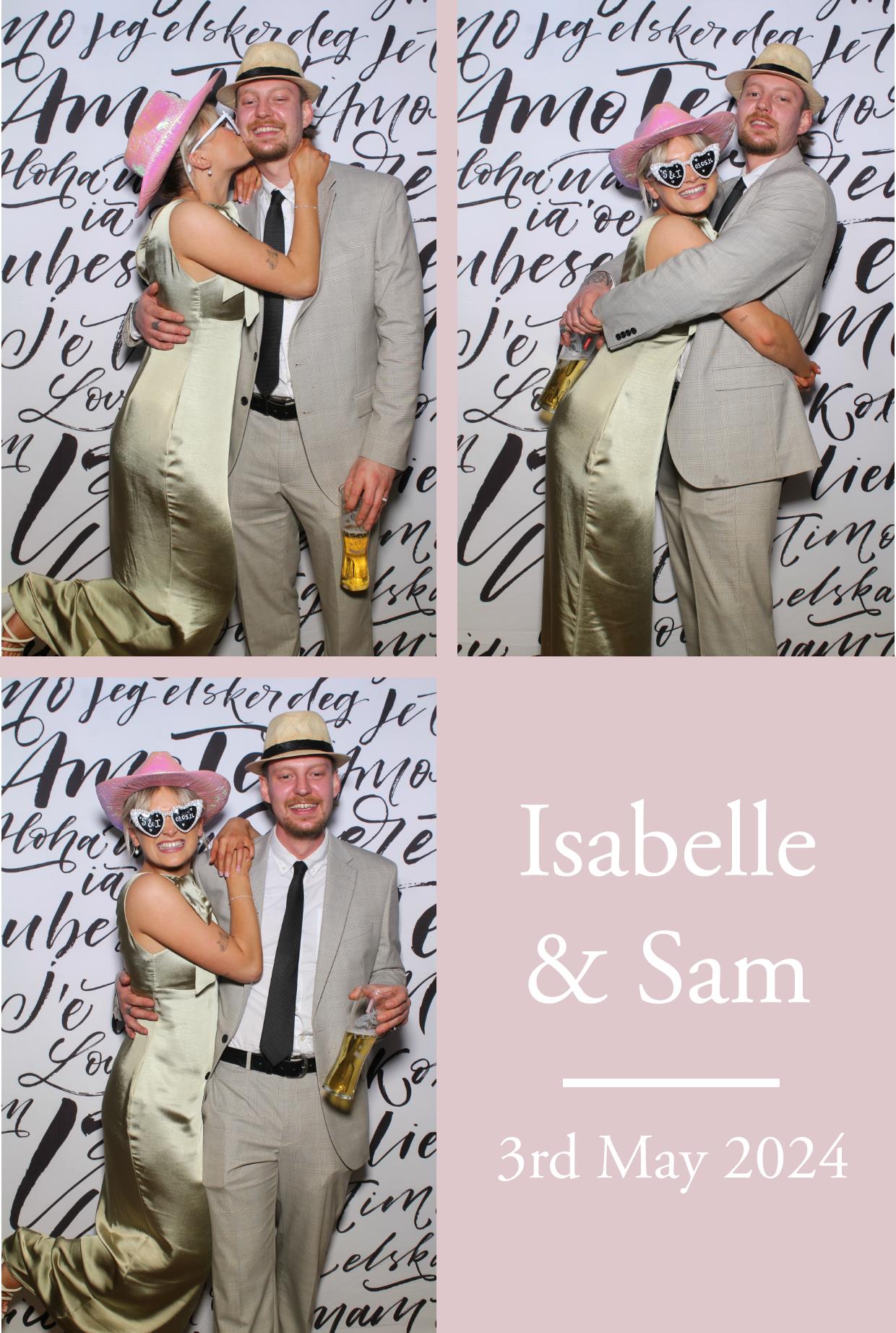 Isabelle & Sam's Wedding | View more photos from the event at gallery.boothtube.co.uk/u/BoothtubeLtd/Isabelle-Sams-Wedding