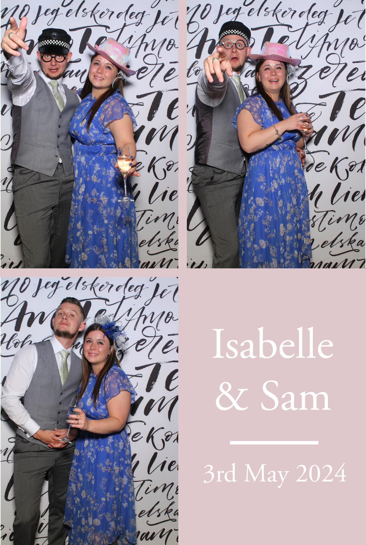 Isabelle & Sam's Wedding | View more photos from the event at gallery.boothtube.co.uk/u/BoothtubeLtd/Isabelle-Sams-Wedding