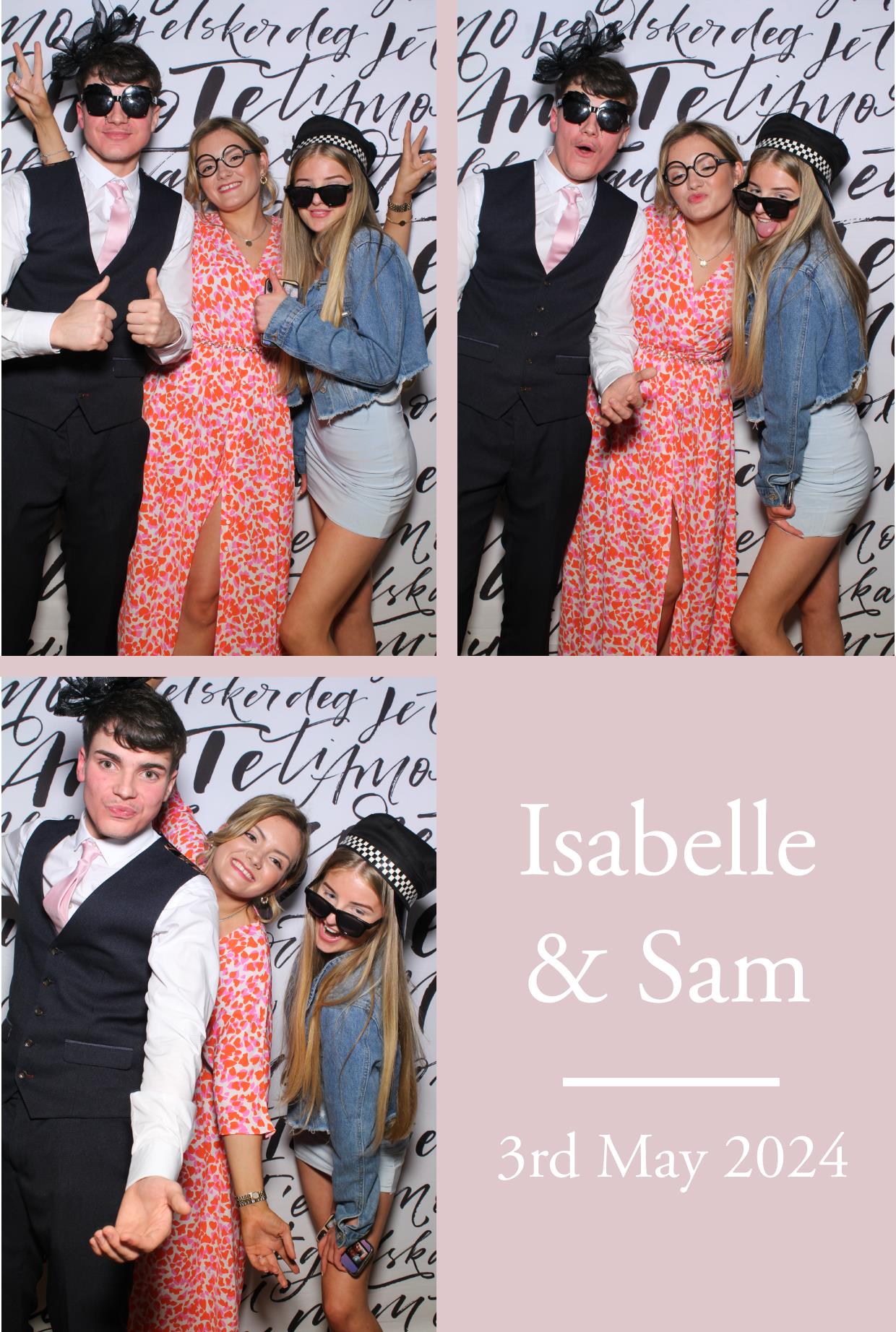 Isabelle & Sam's Wedding | View more photos from the event at gallery.boothtube.co.uk/u/BoothtubeLtd/Isabelle-Sams-Wedding