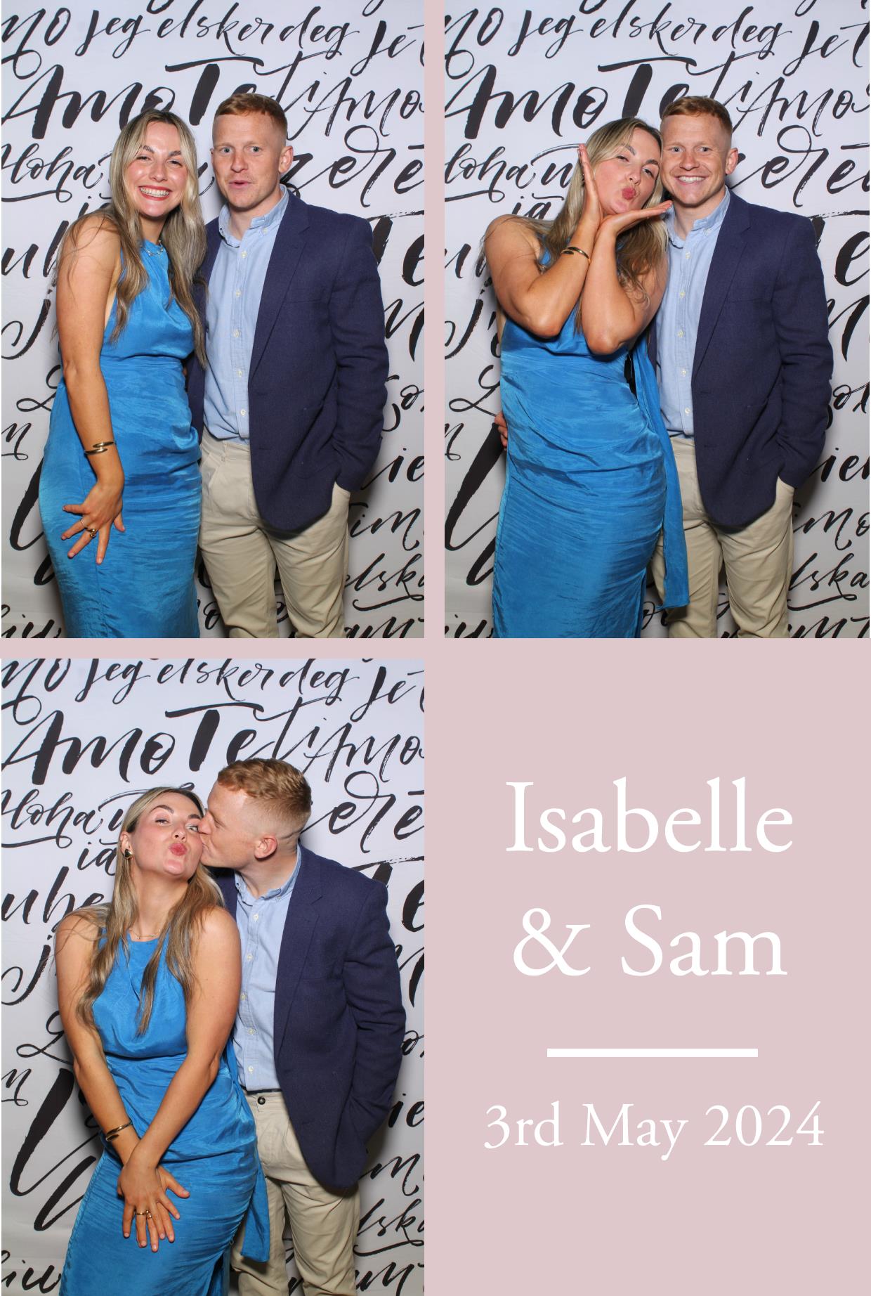 Isabelle & Sam's Wedding | View more photos from the event at gallery.boothtube.co.uk/u/BoothtubeLtd/Isabelle-Sams-Wedding