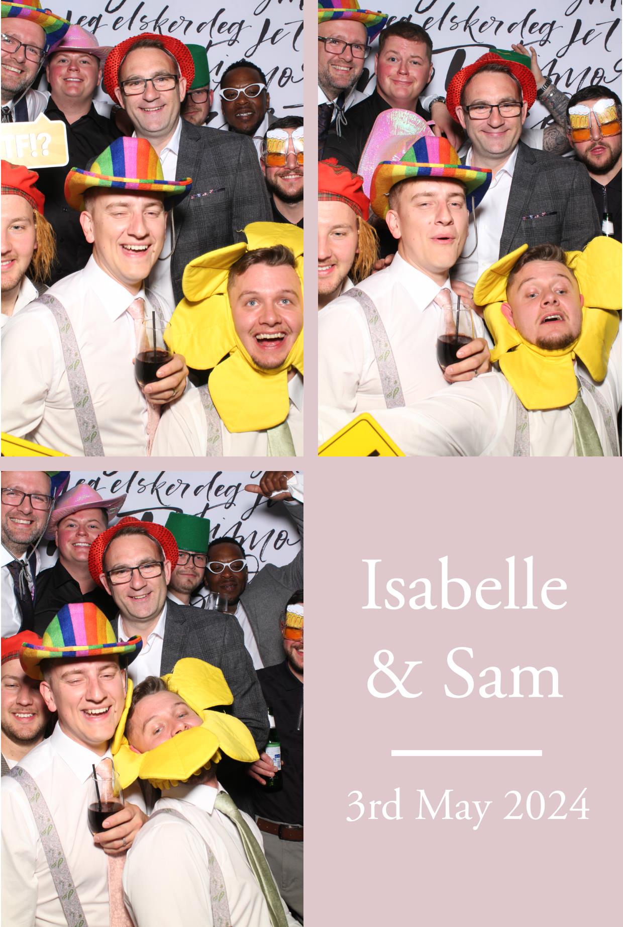 Isabelle & Sam's Wedding | View more photos from the event at gallery.boothtube.co.uk/u/BoothtubeLtd/Isabelle-Sams-Wedding