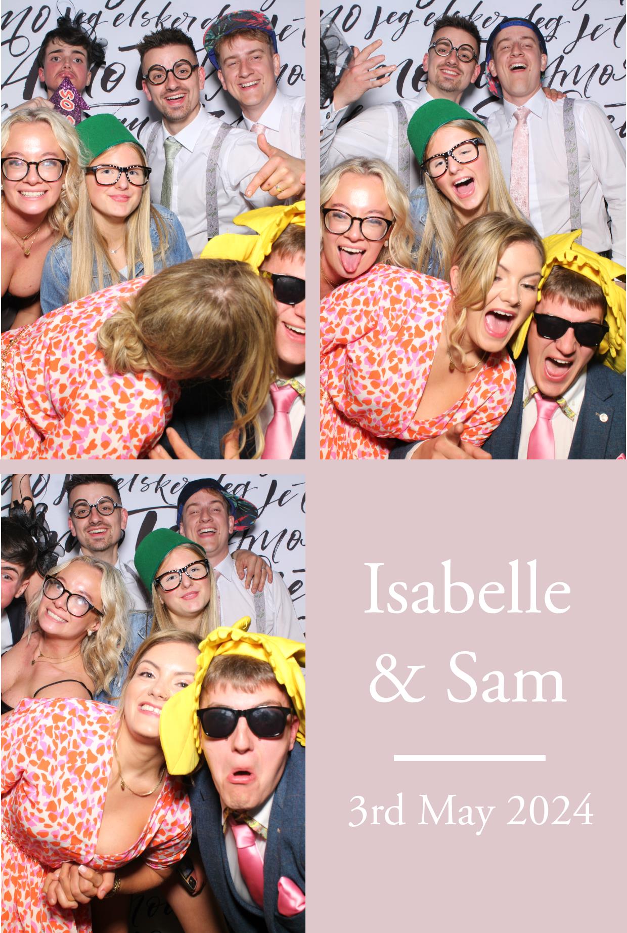Isabelle & Sam's Wedding | View more photos from the event at gallery.boothtube.co.uk/u/BoothtubeLtd/Isabelle-Sams-Wedding