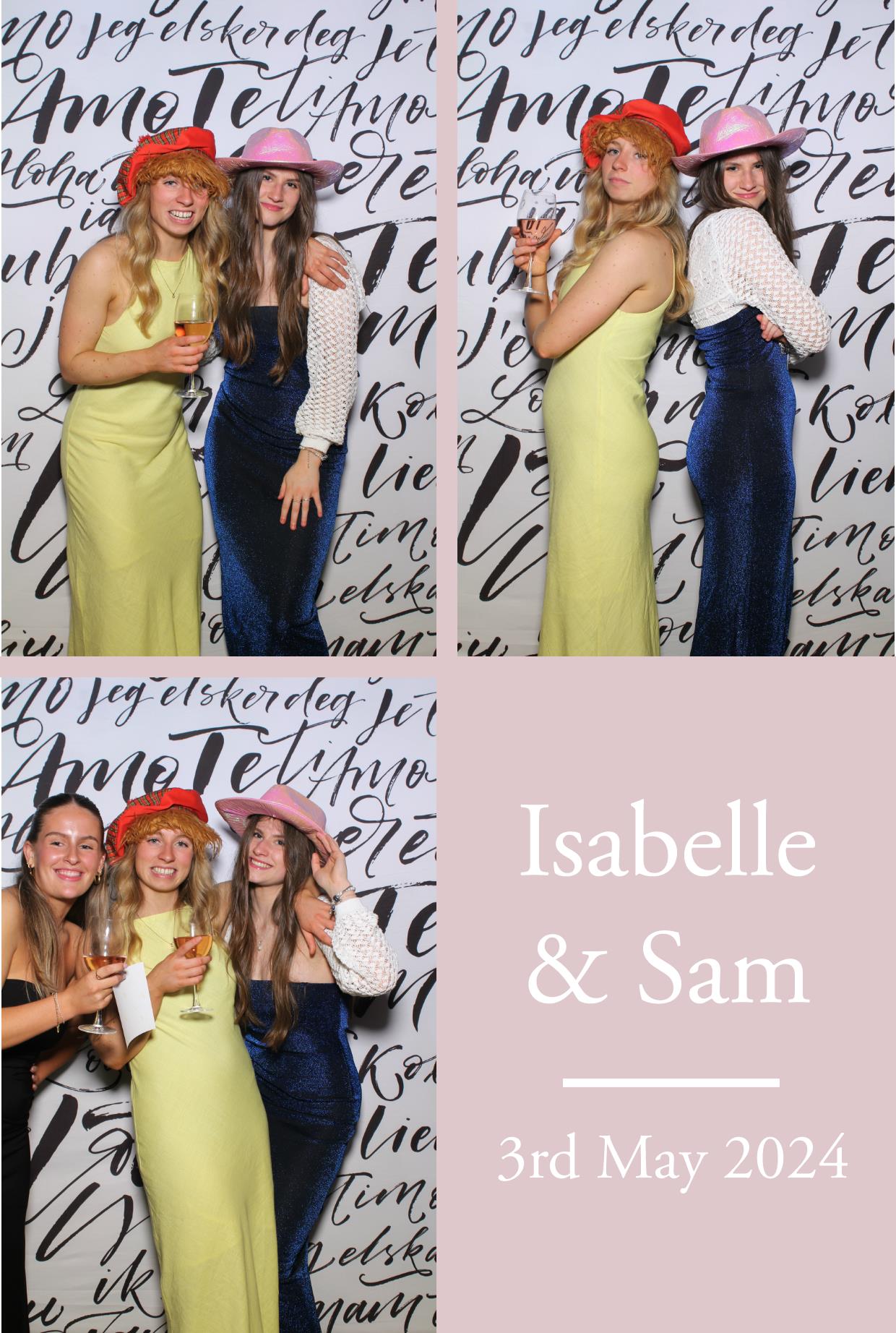 Isabelle & Sam's Wedding | View more photos from the event at gallery.boothtube.co.uk/u/BoothtubeLtd/Isabelle-Sams-Wedding