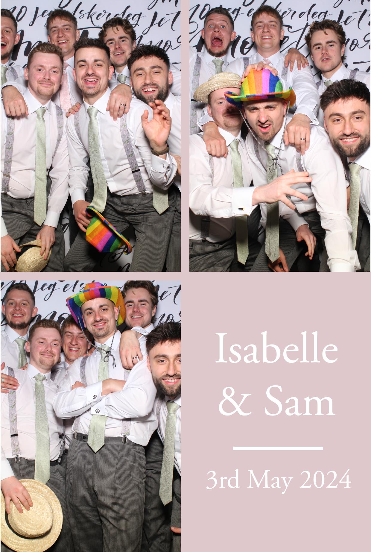 Isabelle & Sam's Wedding | View more photos from the event at gallery.boothtube.co.uk/u/BoothtubeLtd/Isabelle-Sams-Wedding