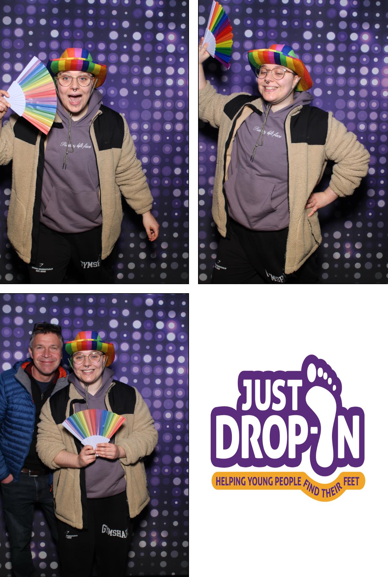 Just Drop in | View more photos from the event at gallery.boothtube.co.uk/u/BoothtubeLtd/Just-Drop-in