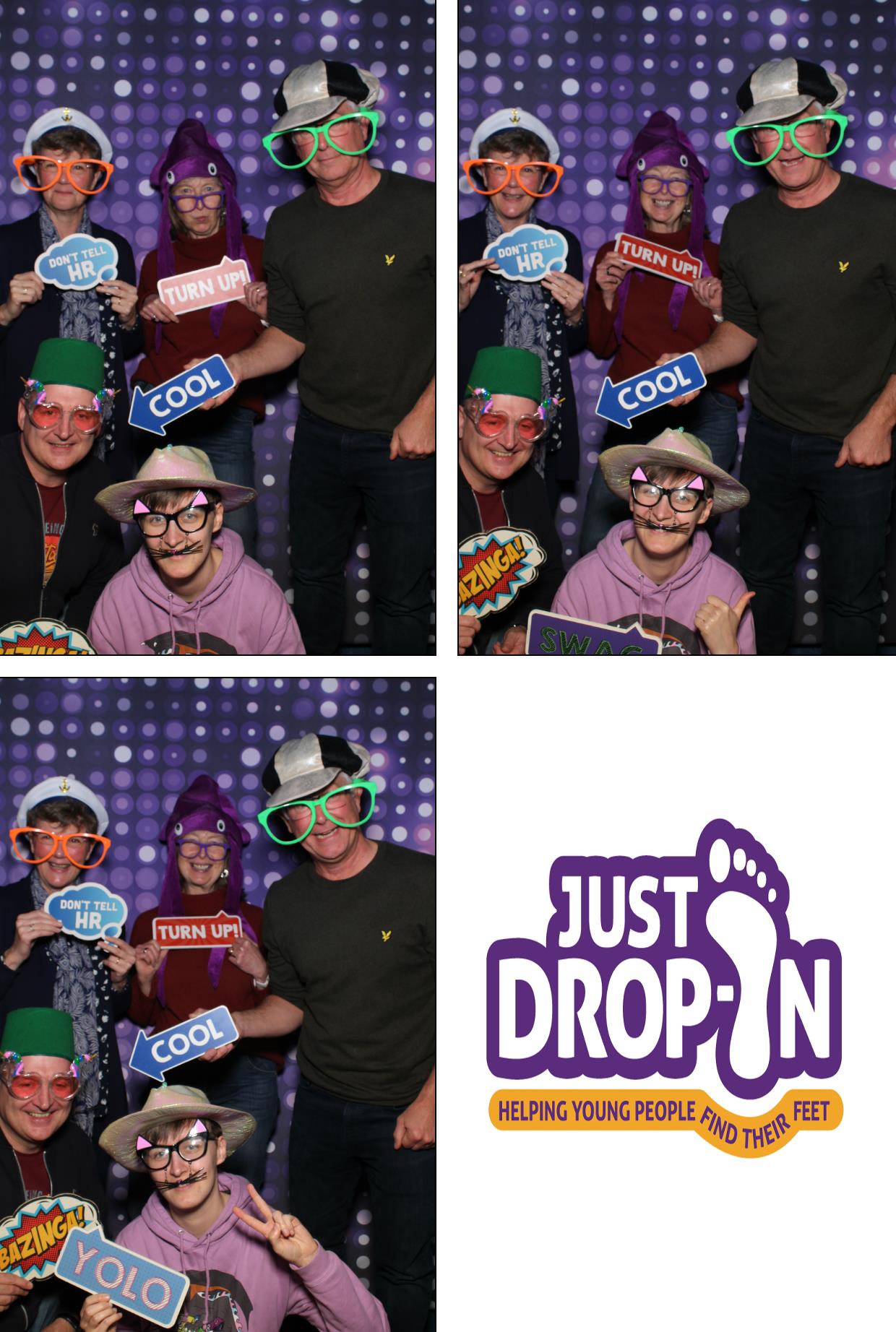 Just Drop in | View more photos from the event at gallery.boothtube.co.uk/u/BoothtubeLtd/Just-Drop-in
