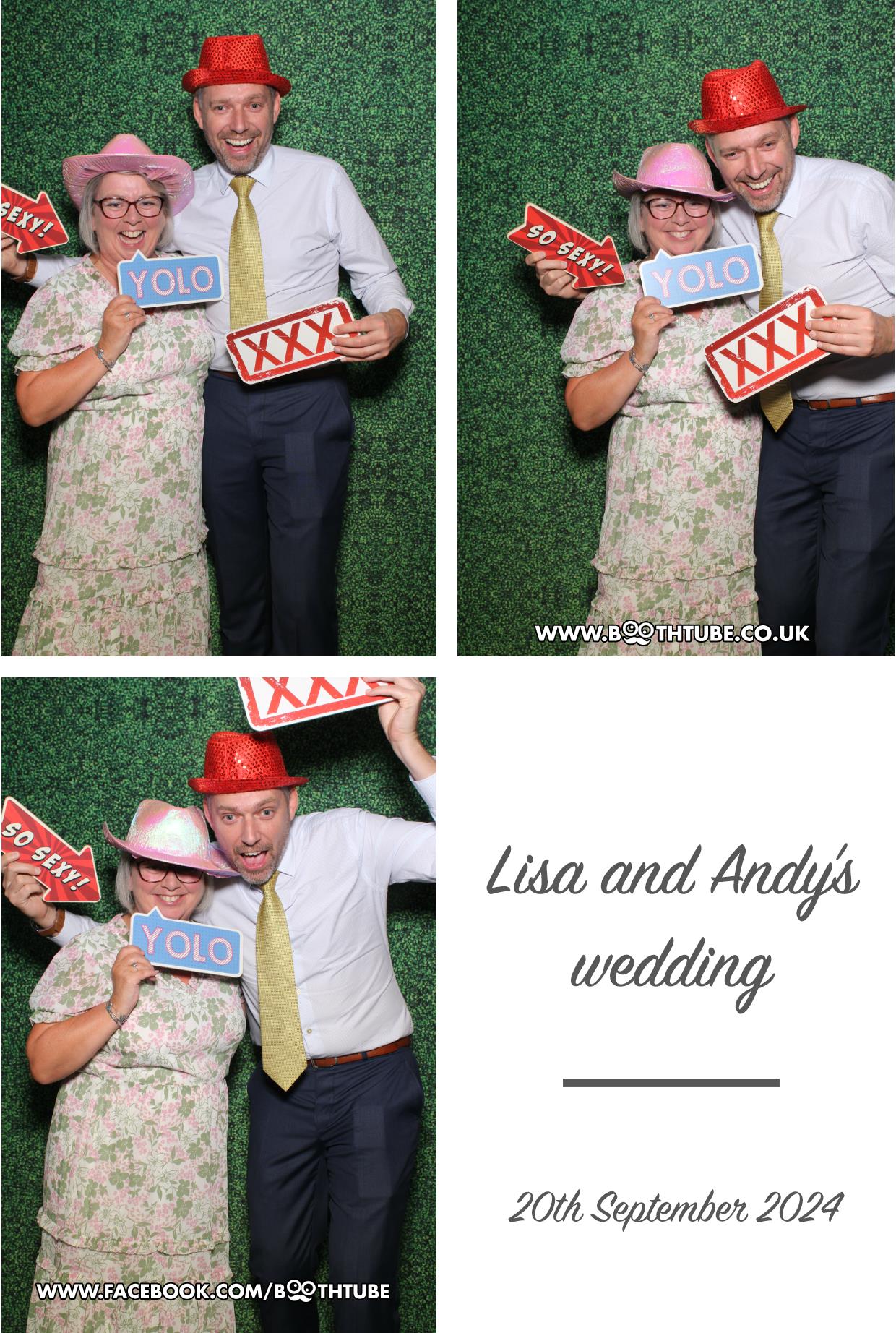 Lisa & Andy's Wedding | View more photos from the event at gallery.boothtube.co.uk/u/BoothtubeLtd/Lisa-Andys-Wedding