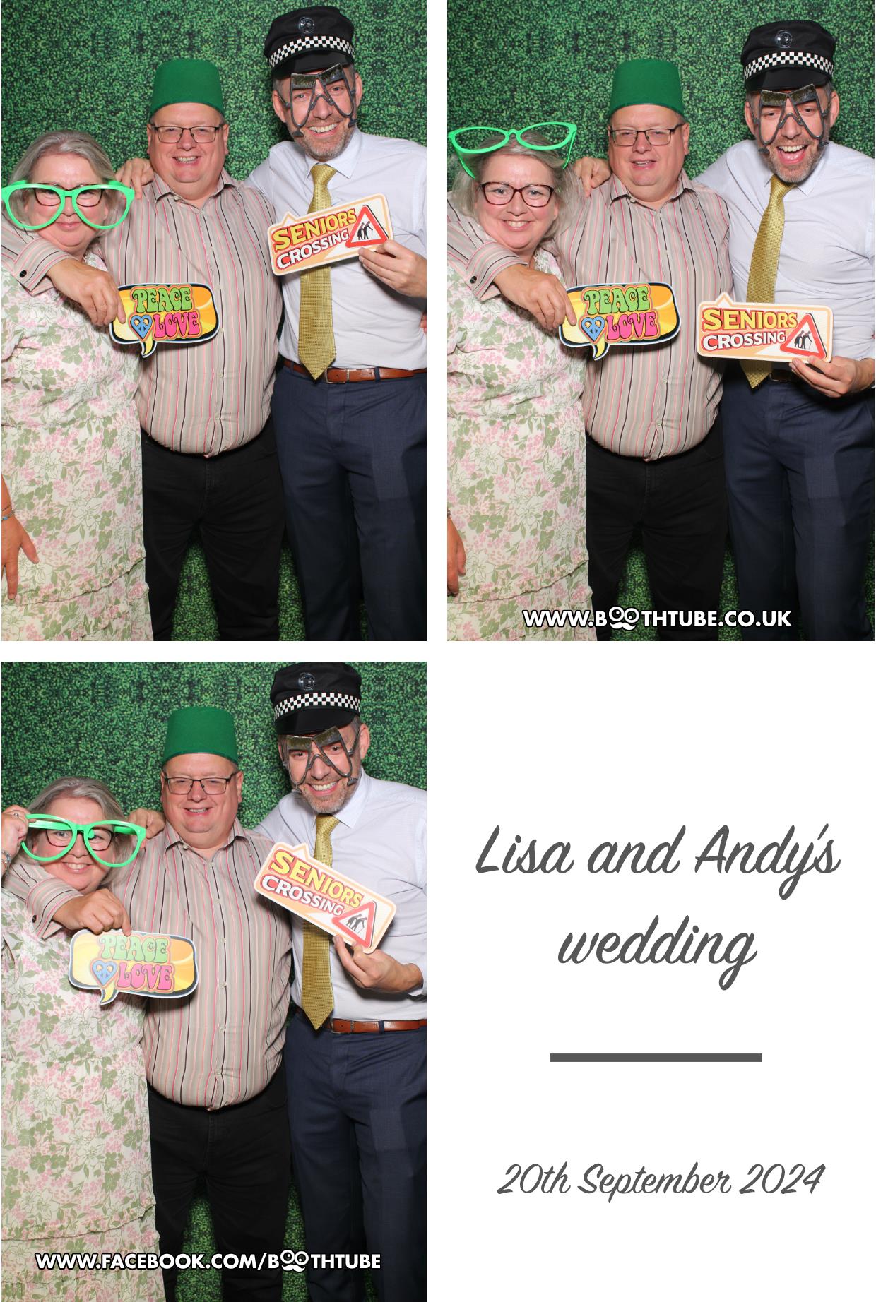 Lisa & Andy's Wedding | View more photos from the event at gallery.boothtube.co.uk/u/BoothtubeLtd/Lisa-Andys-Wedding