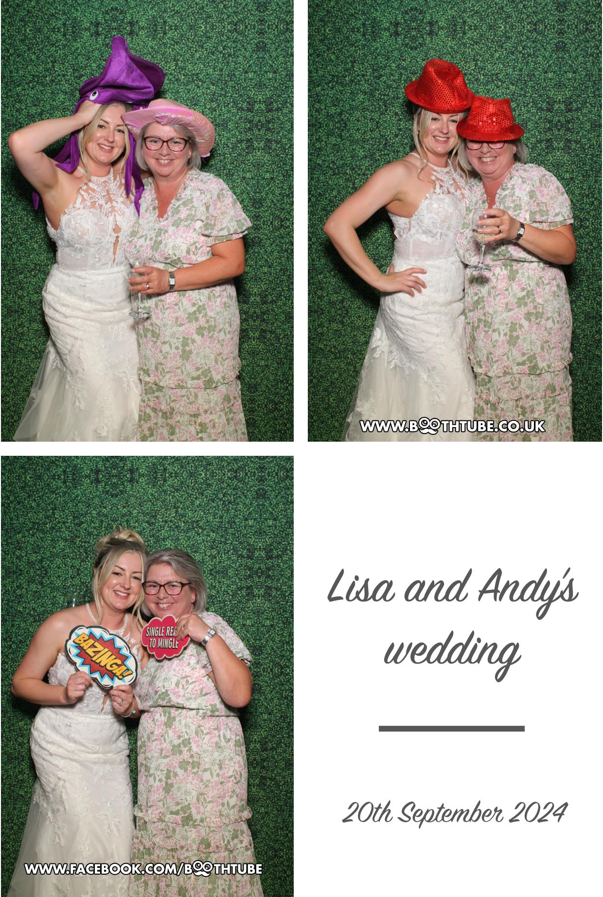 Lisa & Andy's Wedding | View more photos from the event at gallery.boothtube.co.uk/u/BoothtubeLtd/Lisa-Andys-Wedding