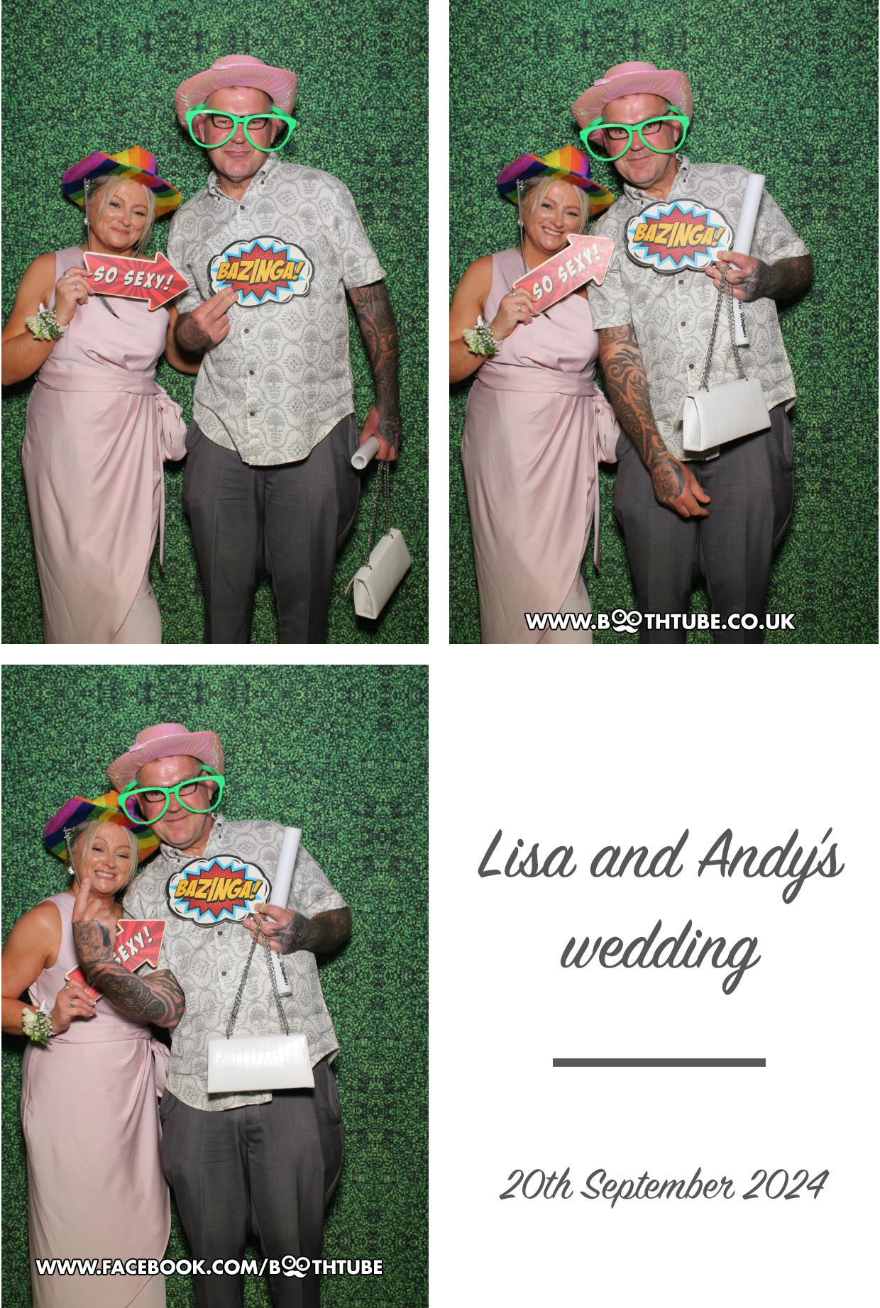 Lisa & Andy's Wedding | View more photos from the event at gallery.boothtube.co.uk/u/BoothtubeLtd/Lisa-Andys-Wedding
