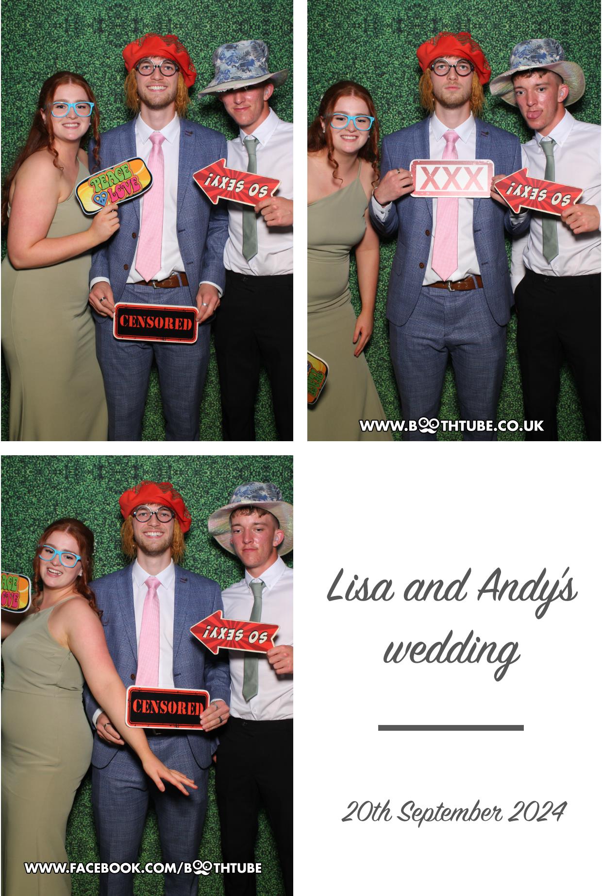 Lisa & Andy's Wedding | View more photos from the event at gallery.boothtube.co.uk/u/BoothtubeLtd/Lisa-Andys-Wedding