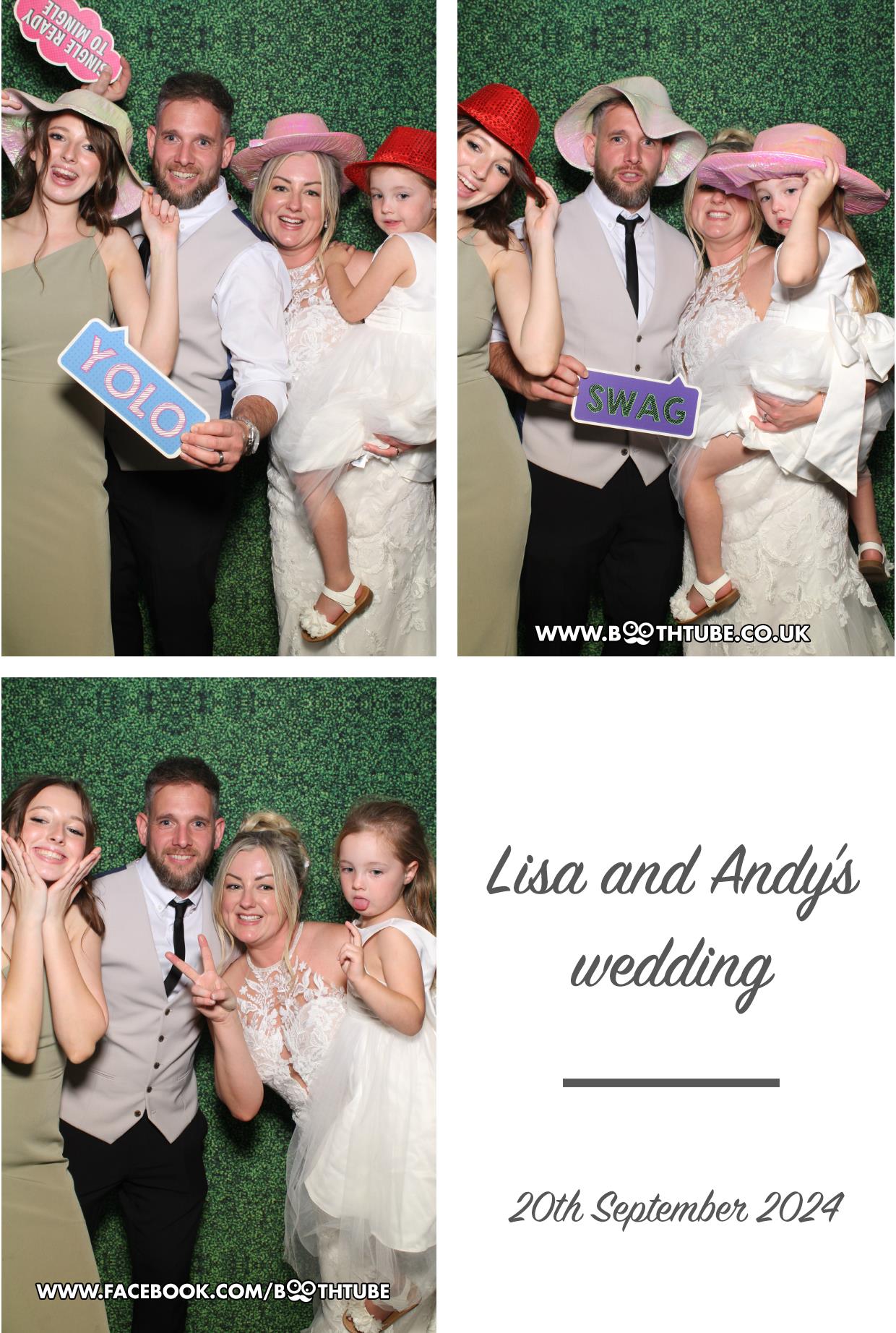 Lisa & Andy's Wedding | View more photos from the event at gallery.boothtube.co.uk/u/BoothtubeLtd/Lisa-Andys-Wedding