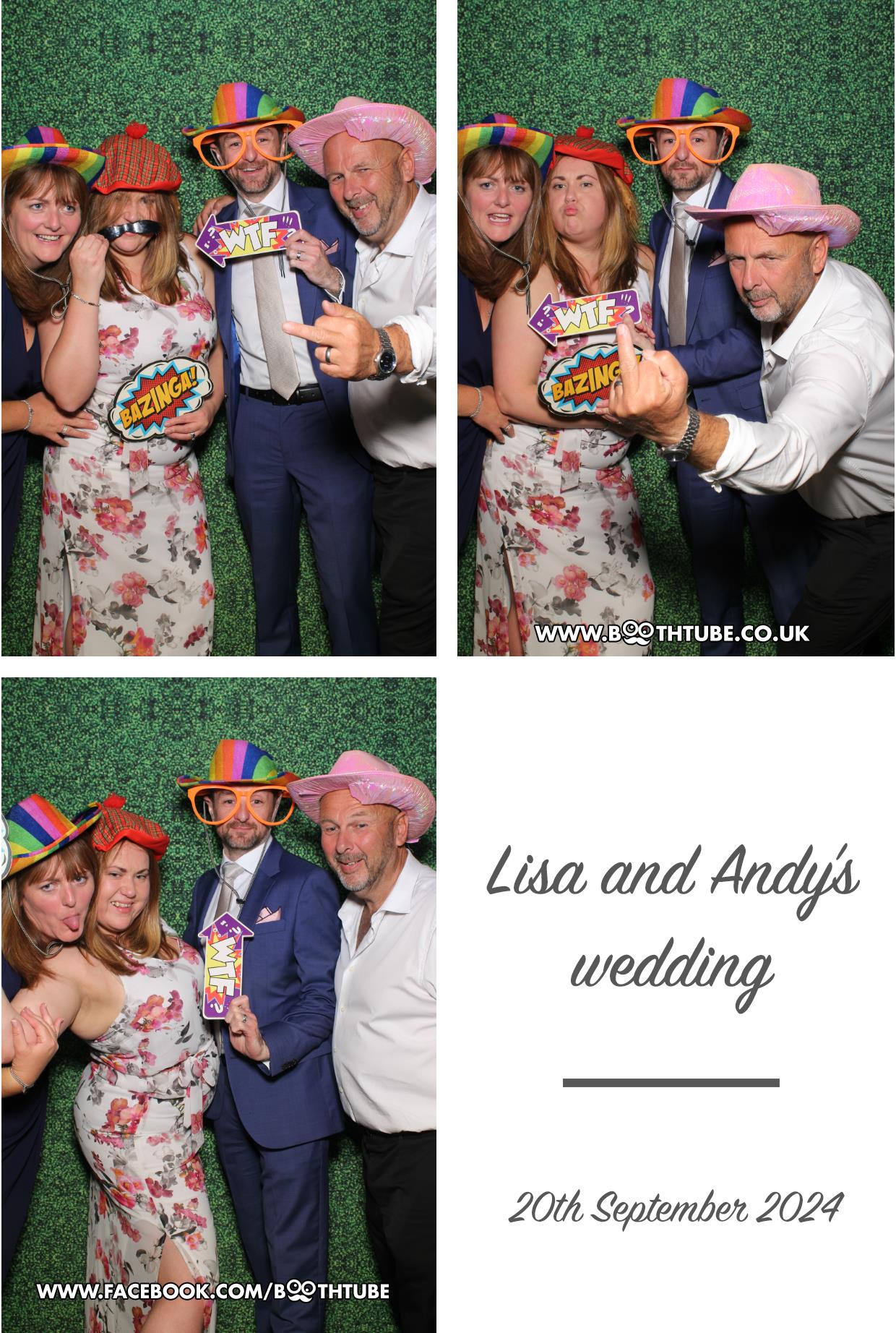 Lisa & Andy's Wedding | View more photos from the event at gallery.boothtube.co.uk/u/BoothtubeLtd/Lisa-Andys-Wedding