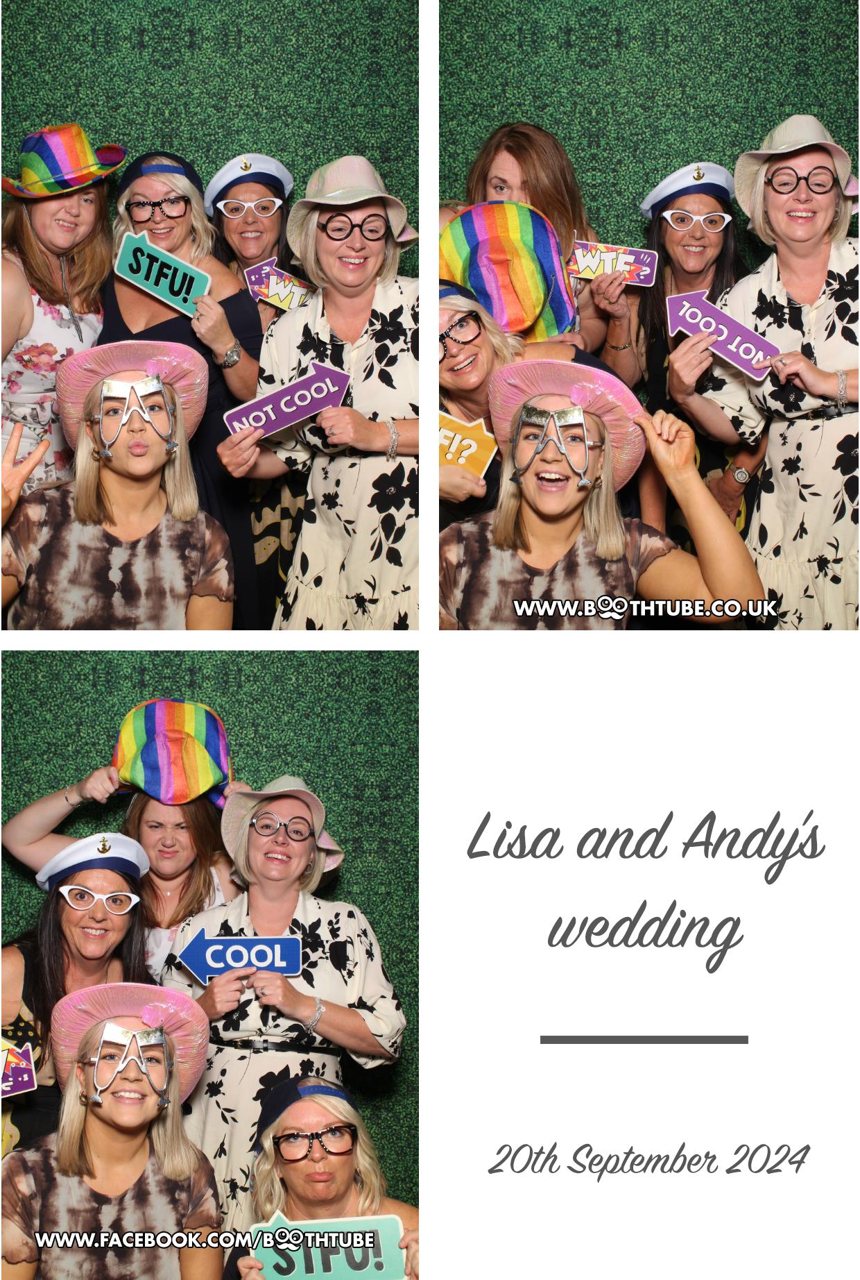 Lisa & Andy's Wedding | View more photos from the event at gallery.boothtube.co.uk/u/BoothtubeLtd/Lisa-Andys-Wedding
