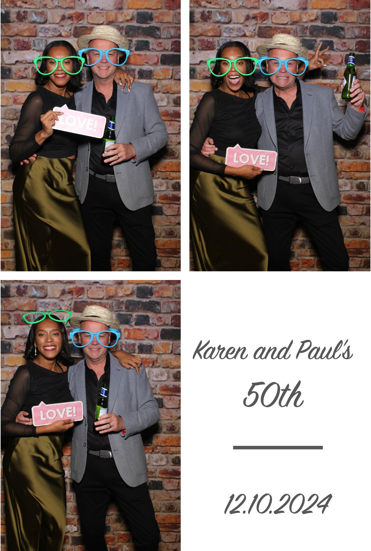 Paul & Karen's 50th | View more photos from the event at gallery.boothtube.co.uk/u/BoothtubeLtd/Paul-Karens-50th