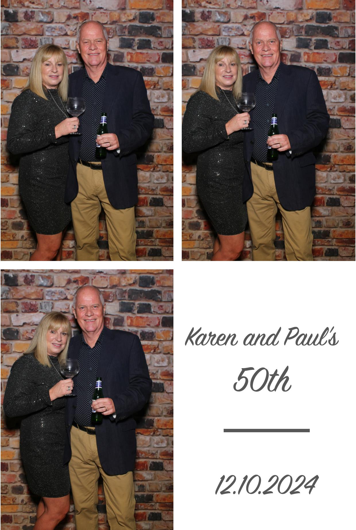 Paul & Karen's 50th | View more photos from the event at gallery.boothtube.co.uk/u/BoothtubeLtd/Paul-Karens-50th