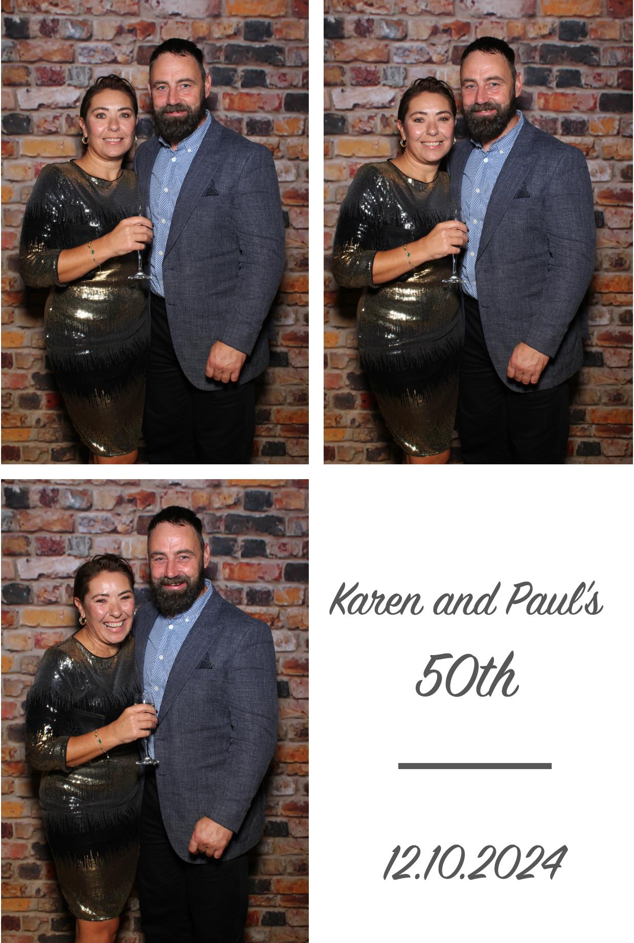 Paul & Karen's 50th | View more photos from the event at gallery.boothtube.co.uk/u/BoothtubeLtd/Paul-Karens-50th