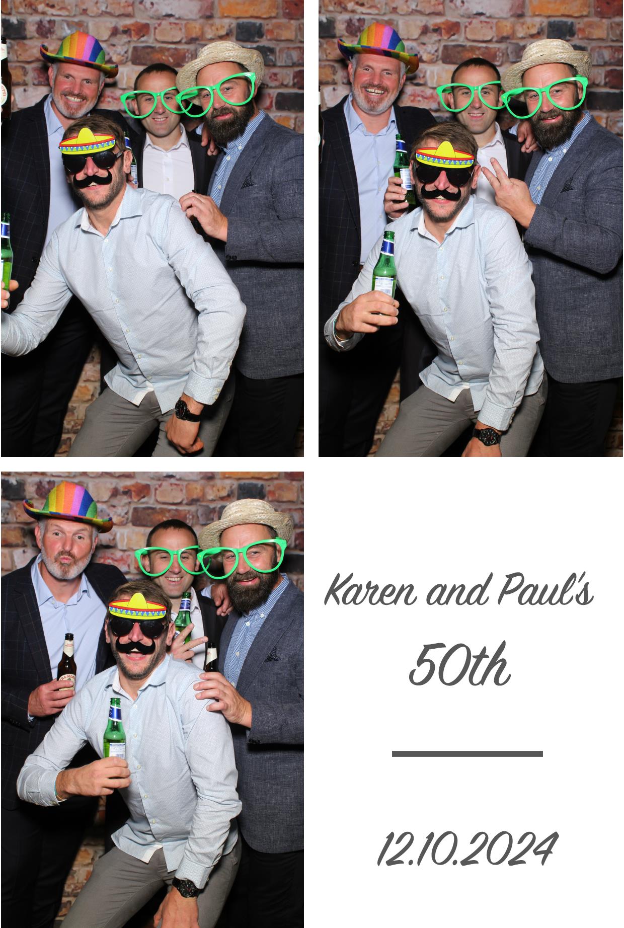 Paul & Karen's 50th | View more photos from the event at gallery.boothtube.co.uk/u/BoothtubeLtd/Paul-Karens-50th