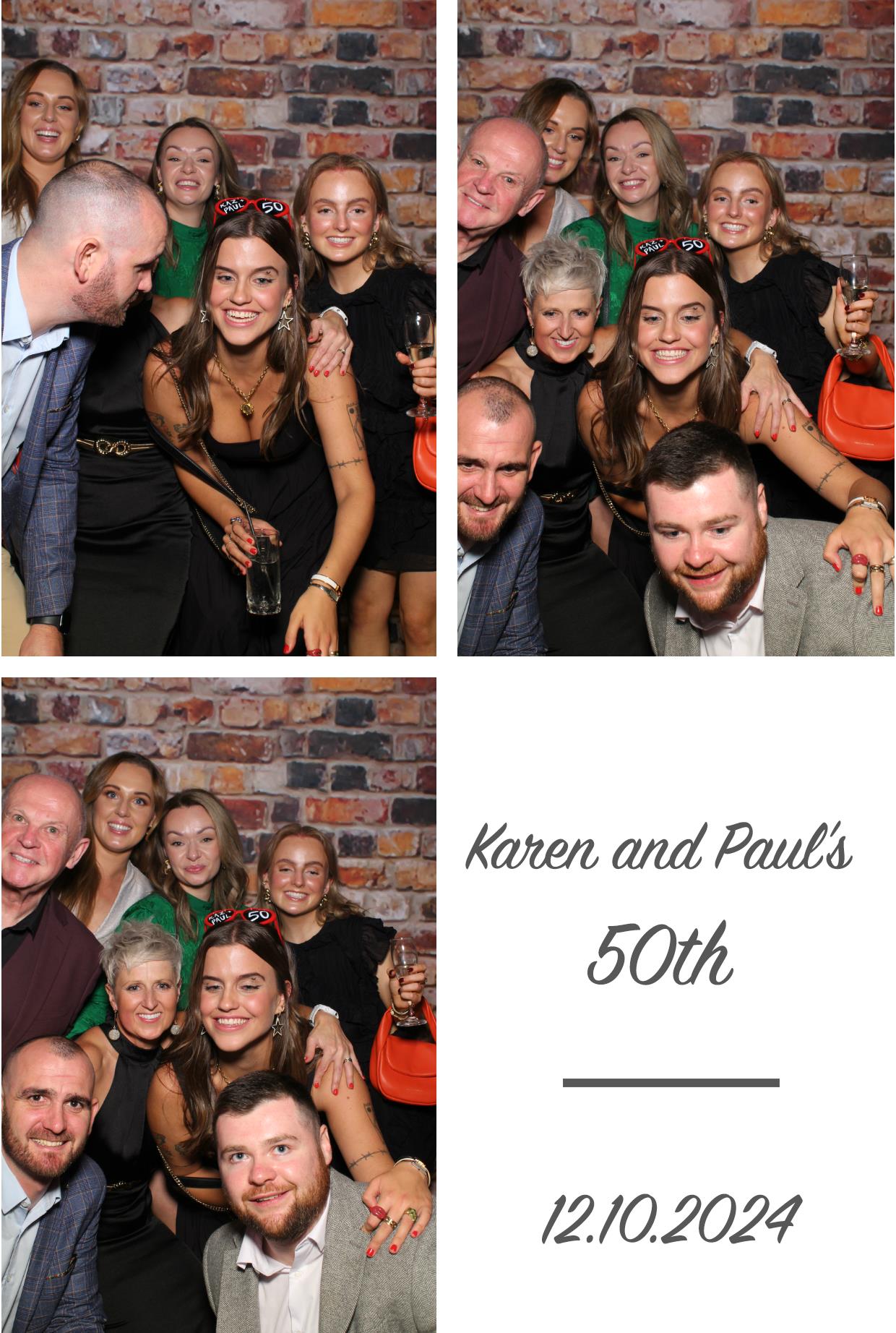 Paul & Karen's 50th | View more photos from the event at gallery.boothtube.co.uk/u/BoothtubeLtd/Paul-Karens-50th