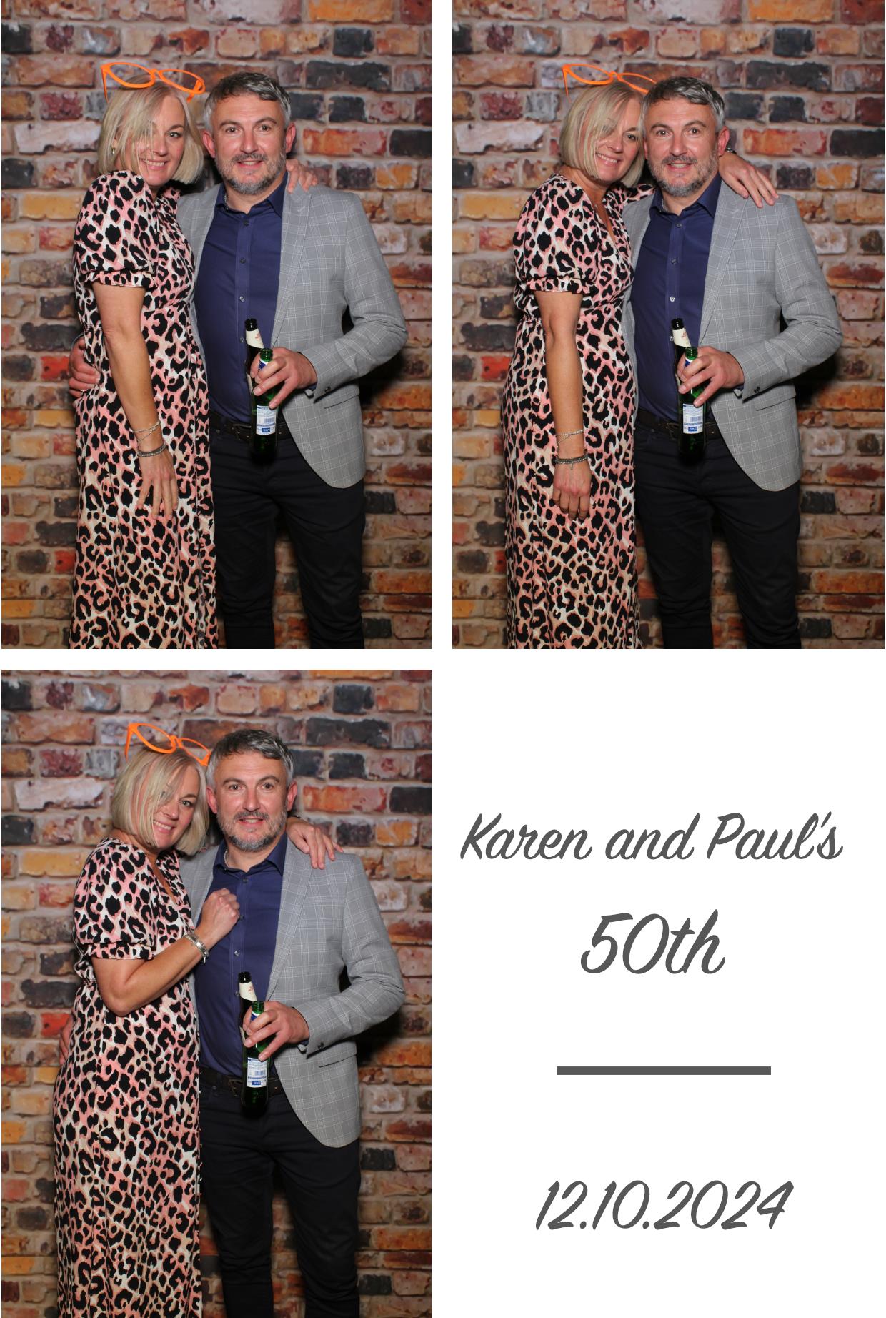 Paul & Karen's 50th | View more photos from the event at gallery.boothtube.co.uk/u/BoothtubeLtd/Paul-Karens-50th