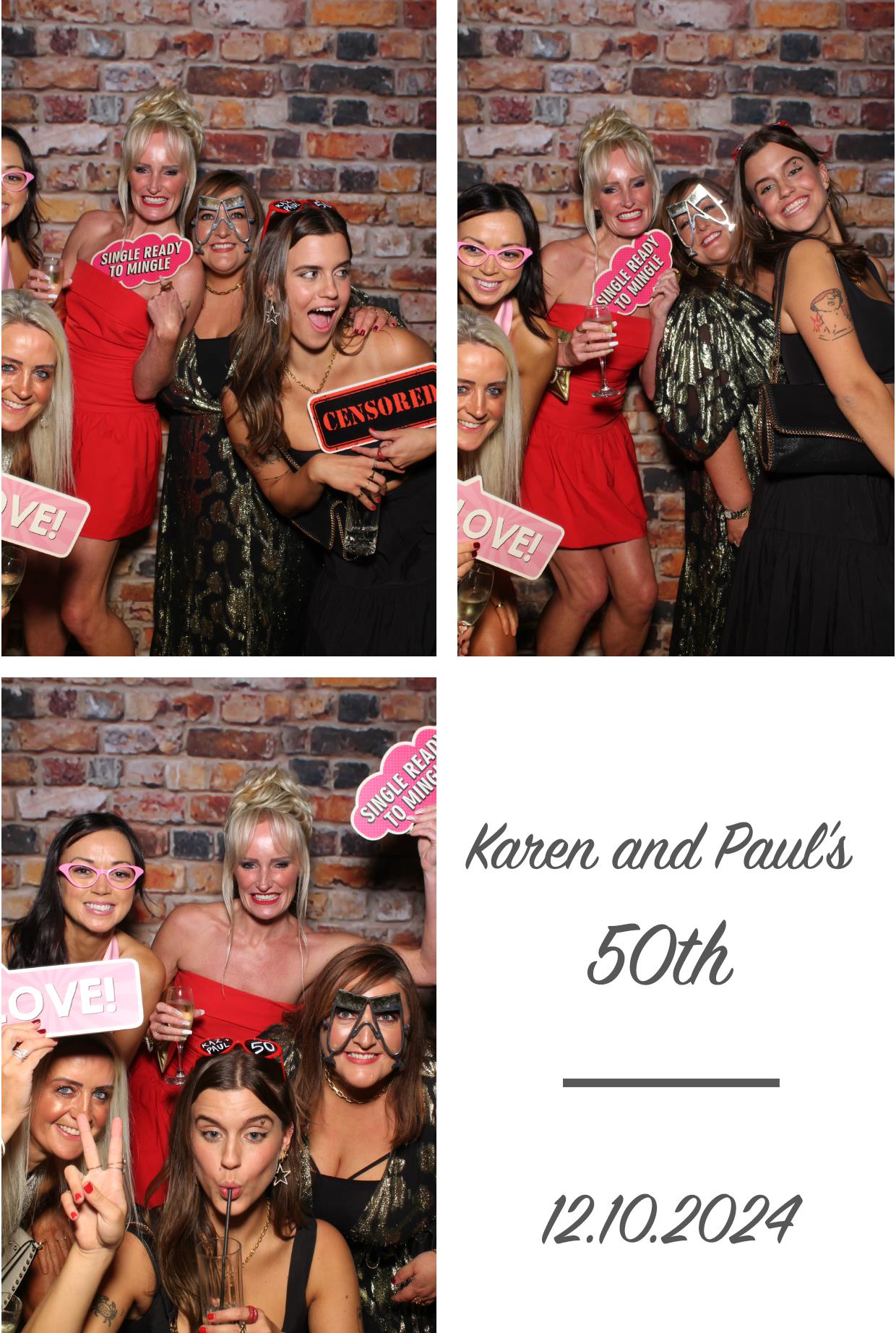 Paul & Karen's 50th | View more photos from the event at gallery.boothtube.co.uk/u/BoothtubeLtd/Paul-Karens-50th