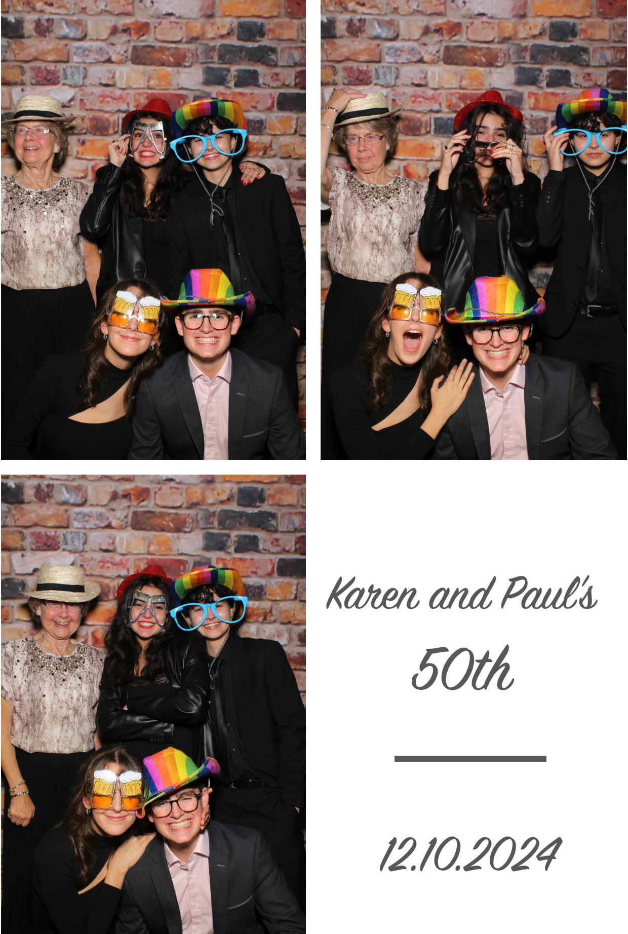 Paul & Karen's 50th | View more photos from the event at gallery.boothtube.co.uk/u/BoothtubeLtd/Paul-Karens-50th