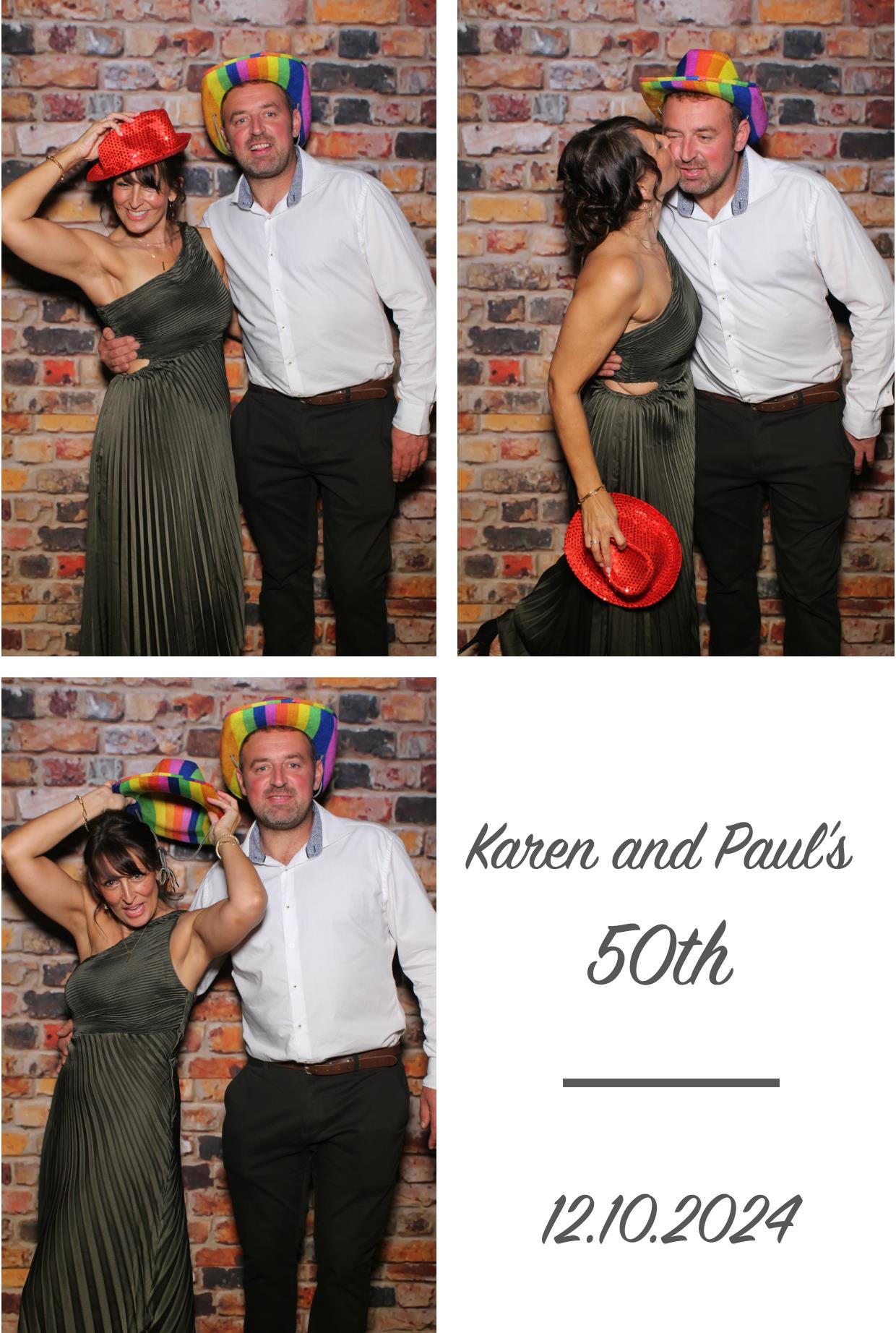 Paul & Karen's 50th | View more photos from the event at gallery.boothtube.co.uk/u/BoothtubeLtd/Paul-Karens-50th