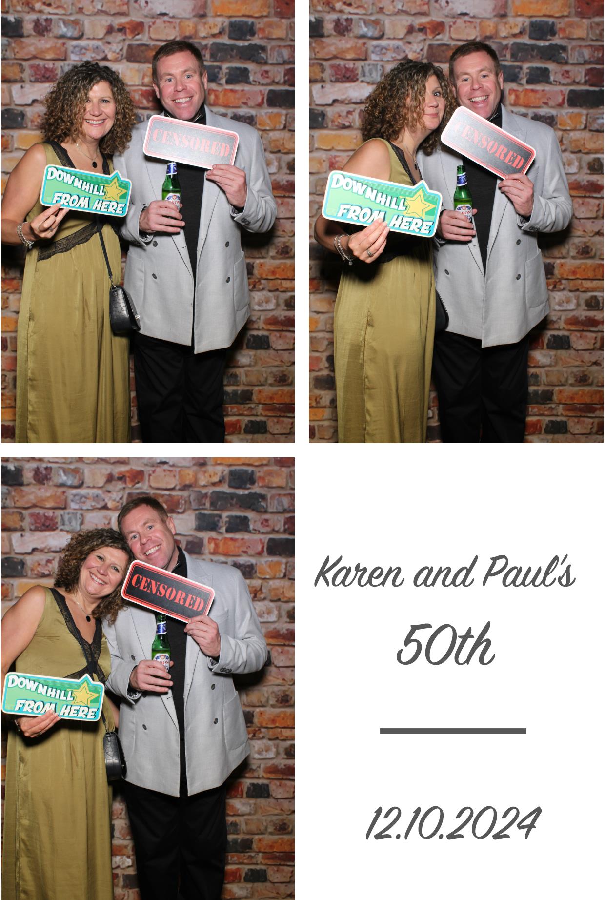 Paul & Karen's 50th | View more photos from the event at gallery.boothtube.co.uk/u/BoothtubeLtd/Paul-Karens-50th