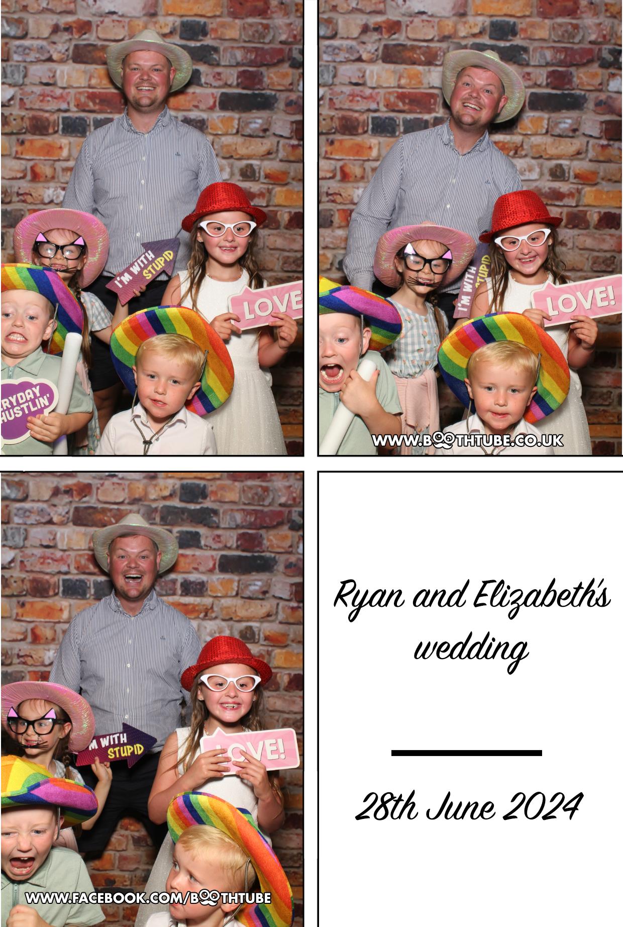 Ryan & Elizabeth's Wedding | View more photos from the event at gallery.boothtube.co.uk/u/BoothtubeLtd/Ryan-Elizabeths-Wedding