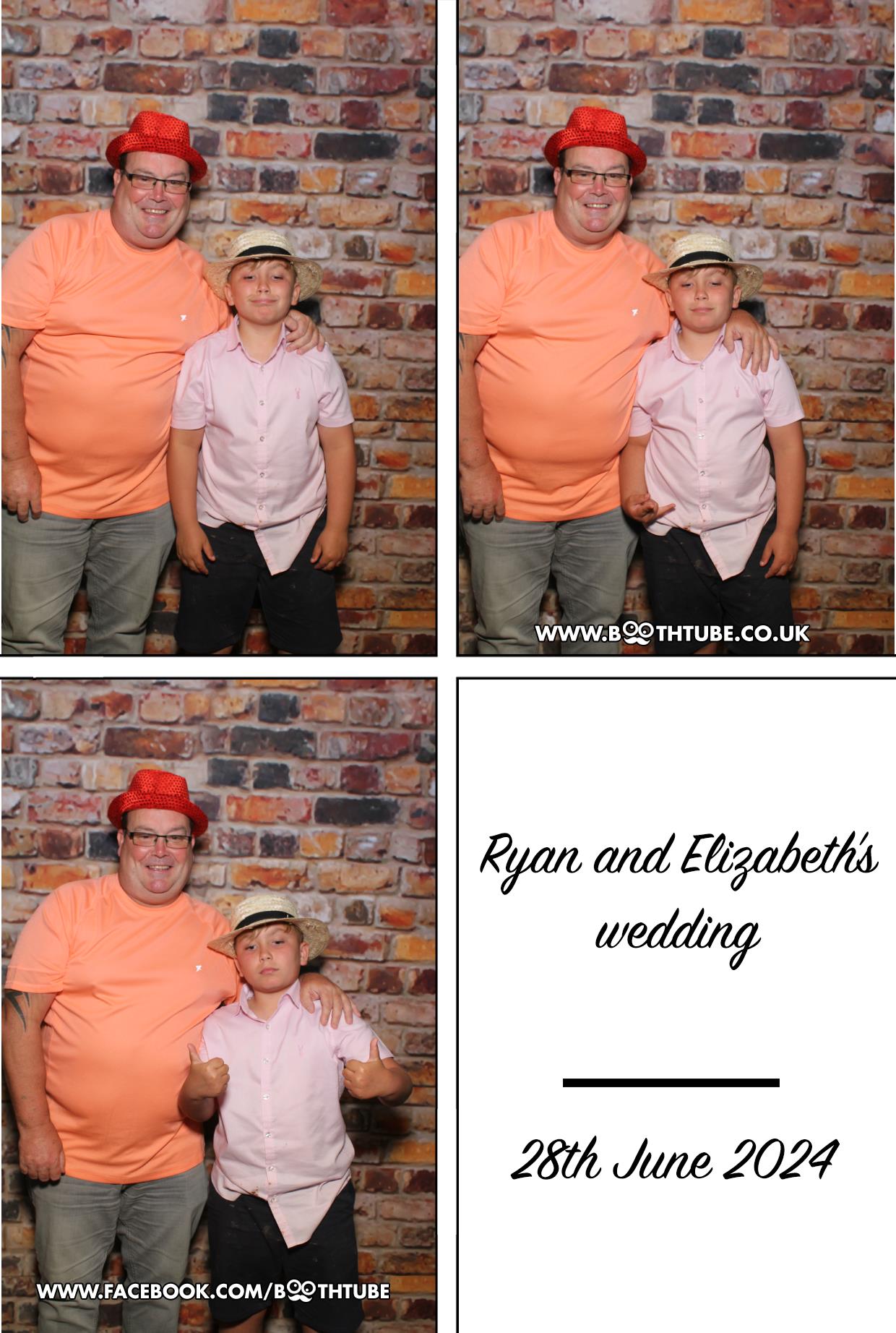 Ryan & Elizabeth's Wedding | View more photos from the event at gallery.boothtube.co.uk/u/BoothtubeLtd/Ryan-Elizabeths-Wedding
