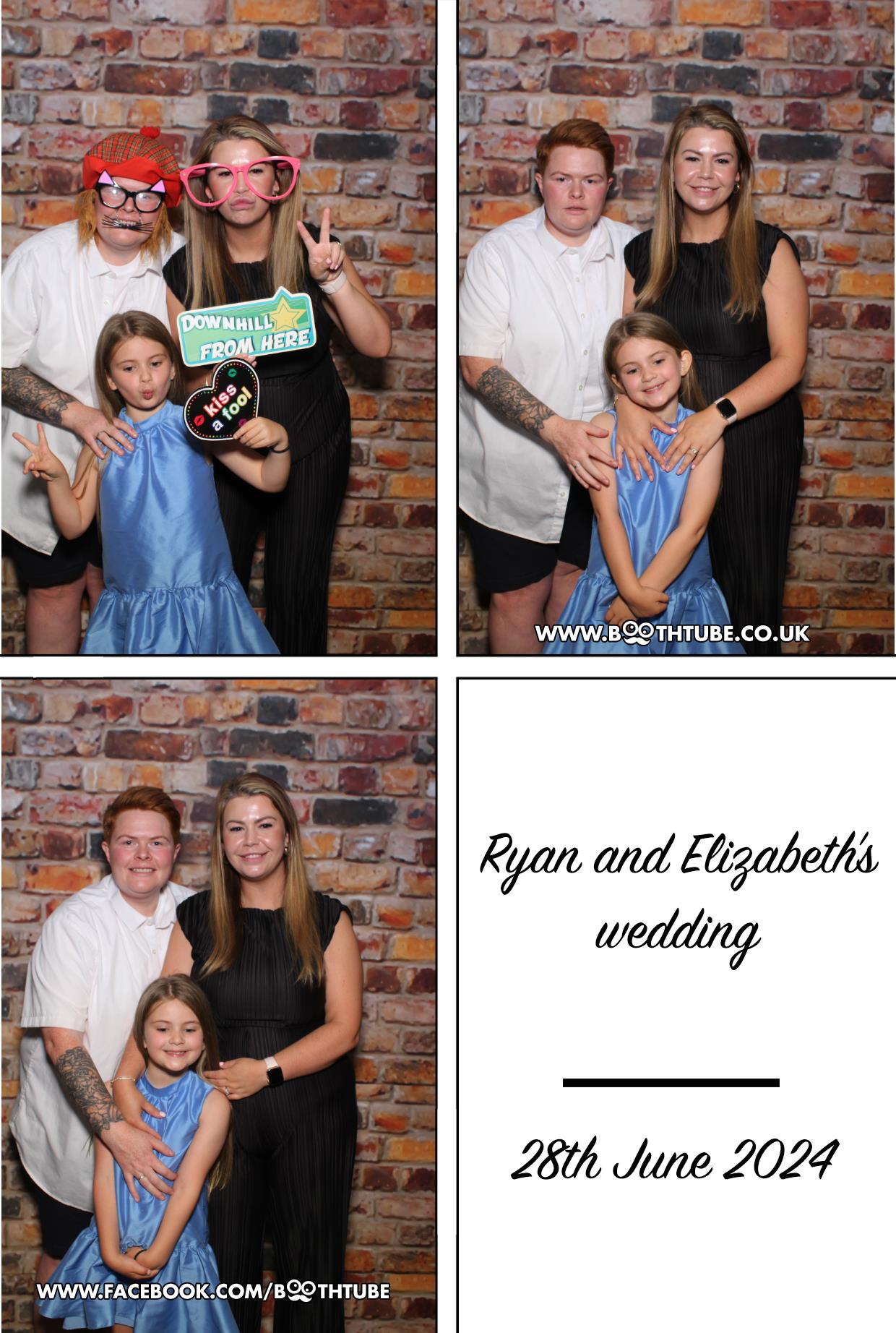 Ryan & Elizabeth's Wedding | View more photos from the event at gallery.boothtube.co.uk/u/BoothtubeLtd/Ryan-Elizabeths-Wedding