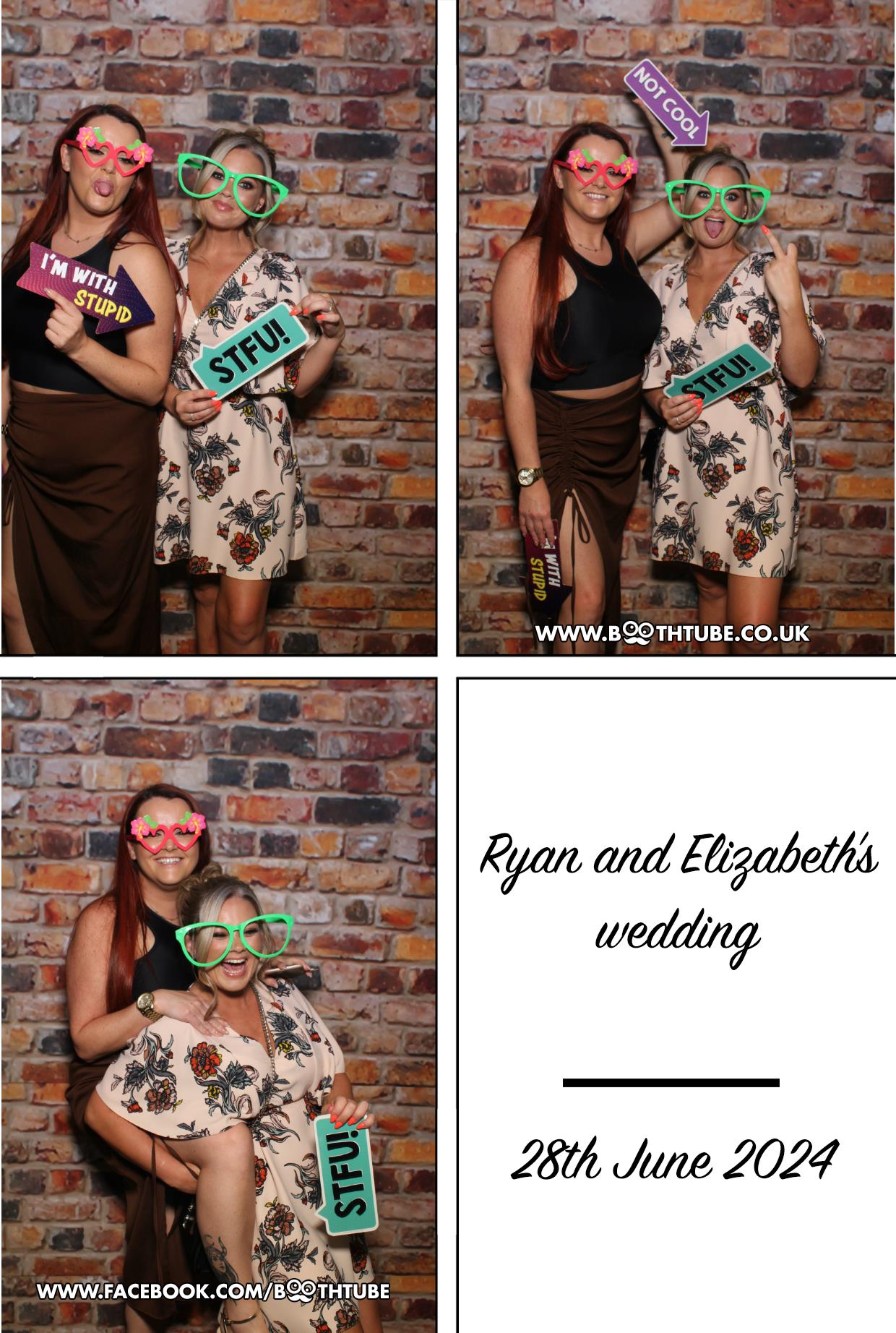 Ryan & Elizabeth's Wedding | View more photos from the event at gallery.boothtube.co.uk/u/BoothtubeLtd/Ryan-Elizabeths-Wedding