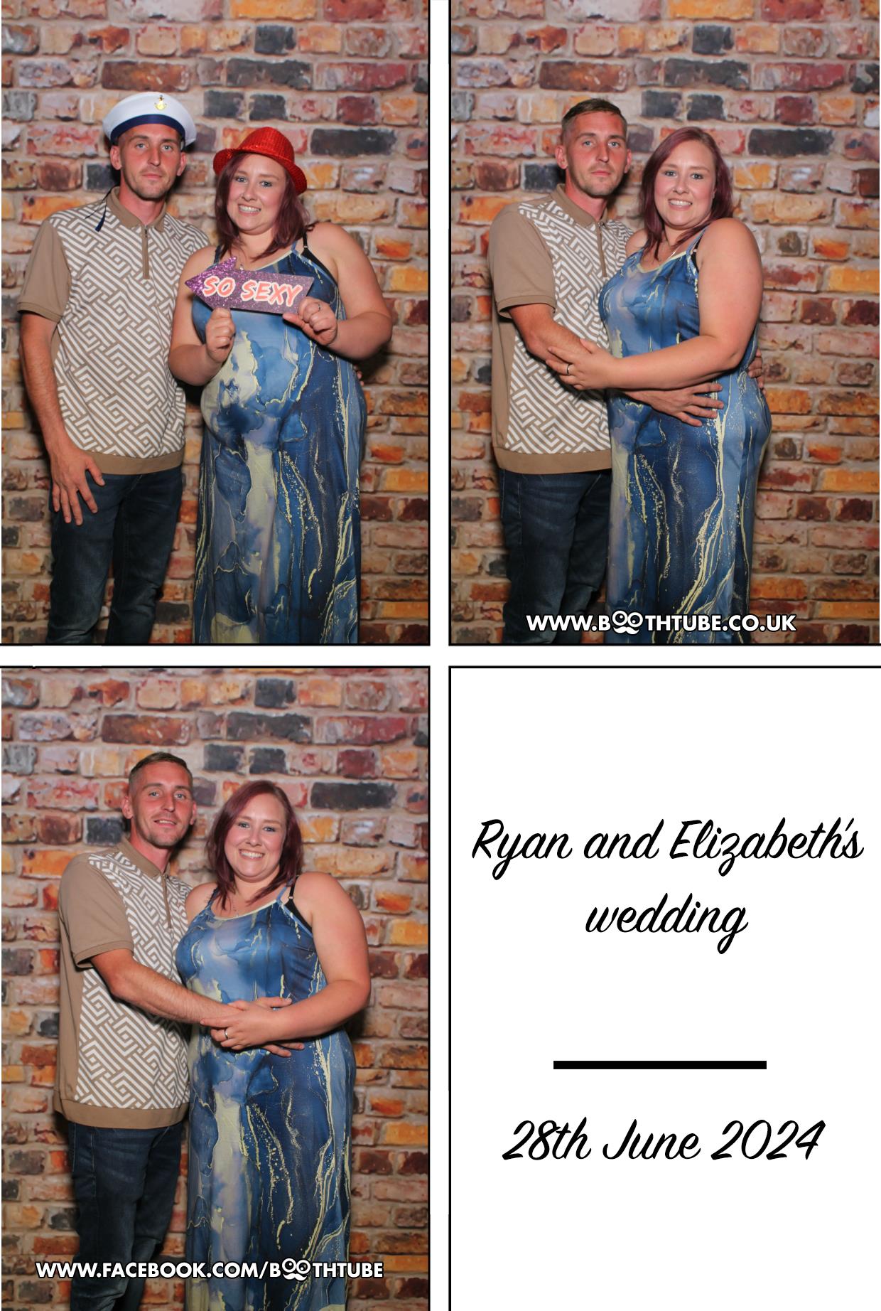 Ryan & Elizabeth's Wedding | View more photos from the event at gallery.boothtube.co.uk/u/BoothtubeLtd/Ryan-Elizabeths-Wedding