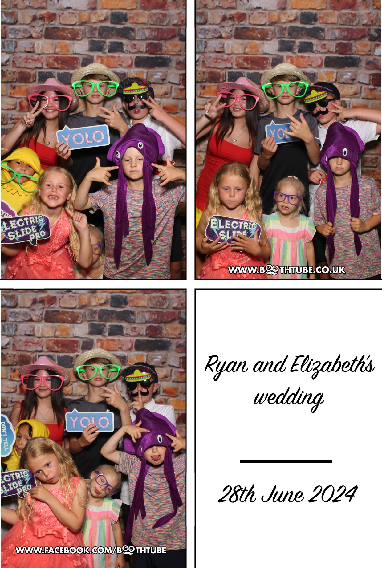 Ryan & Elizabeth's Wedding | View more photos from the event at gallery.boothtube.co.uk/u/BoothtubeLtd/Ryan-Elizabeths-Wedding