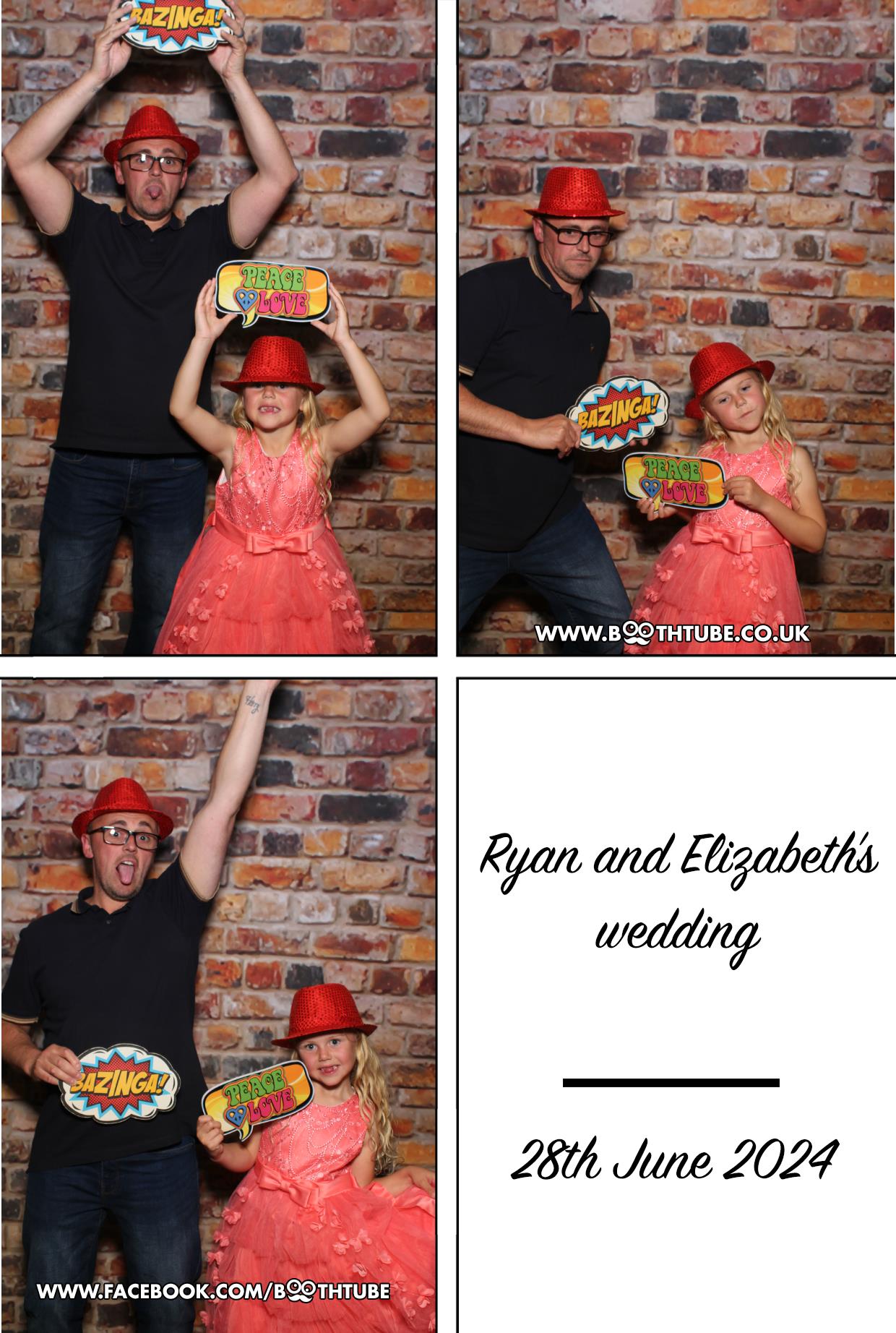 Ryan & Elizabeth's Wedding | View more photos from the event at gallery.boothtube.co.uk/u/BoothtubeLtd/Ryan-Elizabeths-Wedding