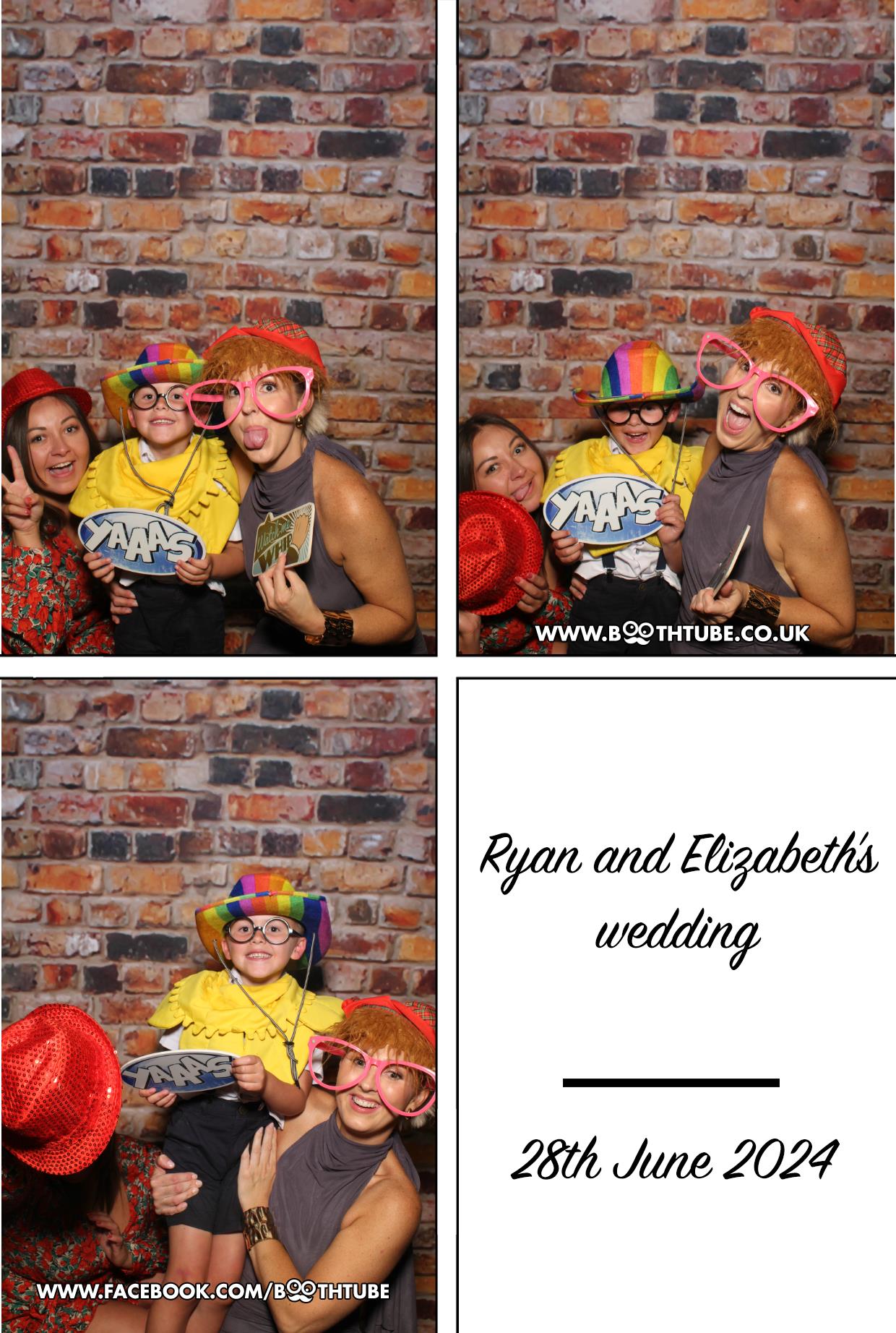 Ryan & Elizabeth's Wedding | View more photos from the event at gallery.boothtube.co.uk/u/BoothtubeLtd/Ryan-Elizabeths-Wedding