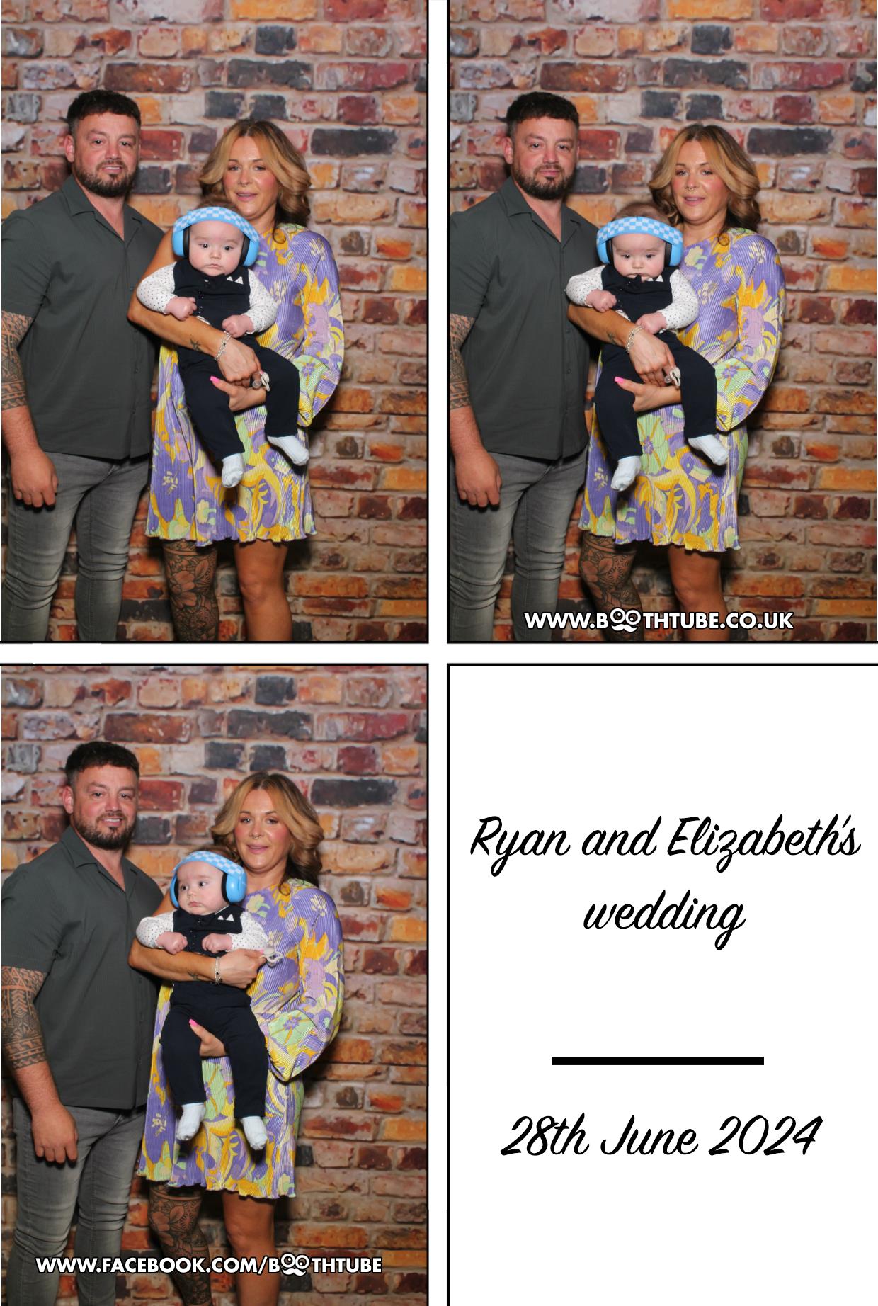 Ryan & Elizabeth's Wedding | View more photos from the event at gallery.boothtube.co.uk/u/BoothtubeLtd/Ryan-Elizabeths-Wedding